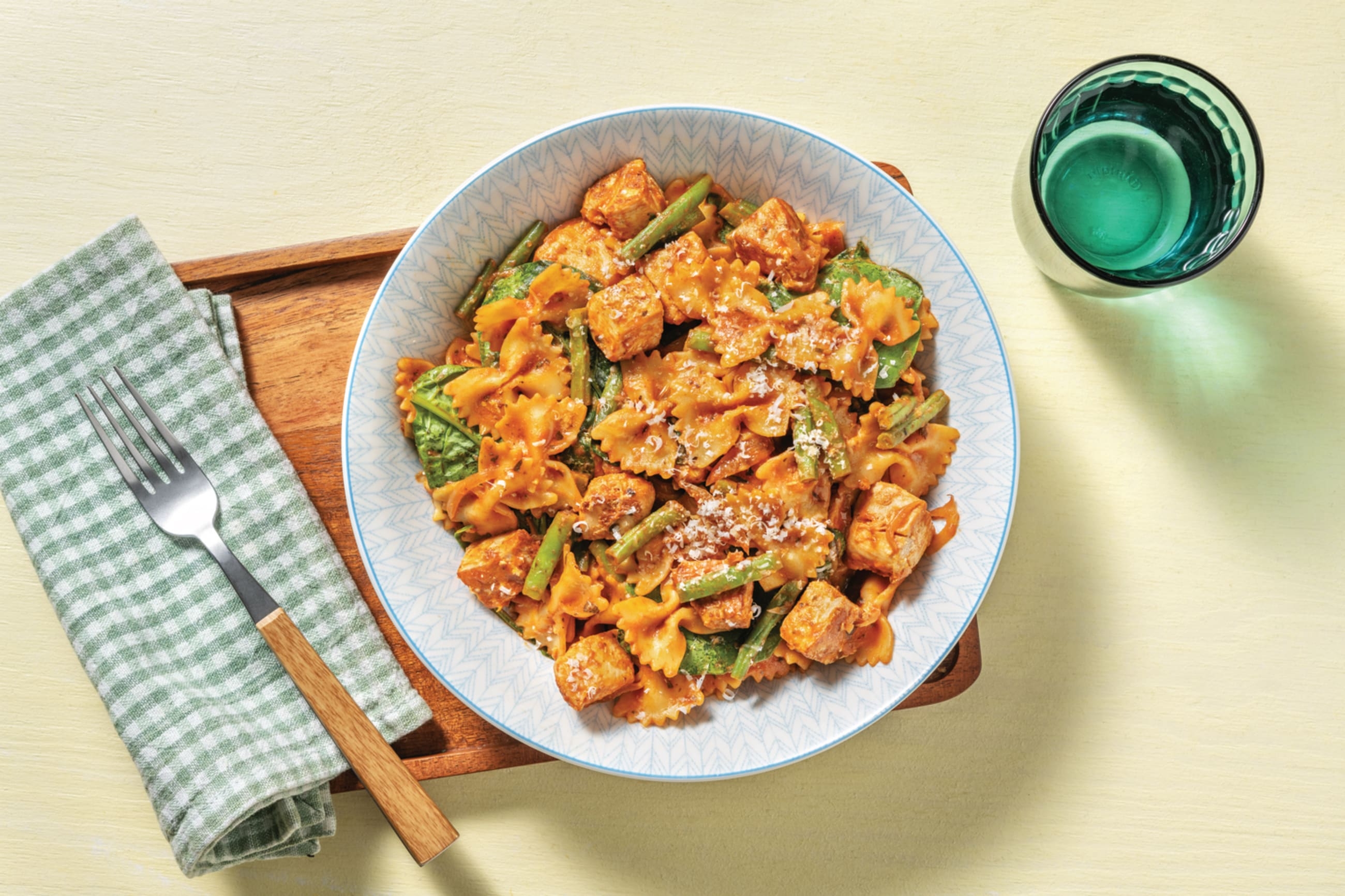 Creamy Chicken Farfalle