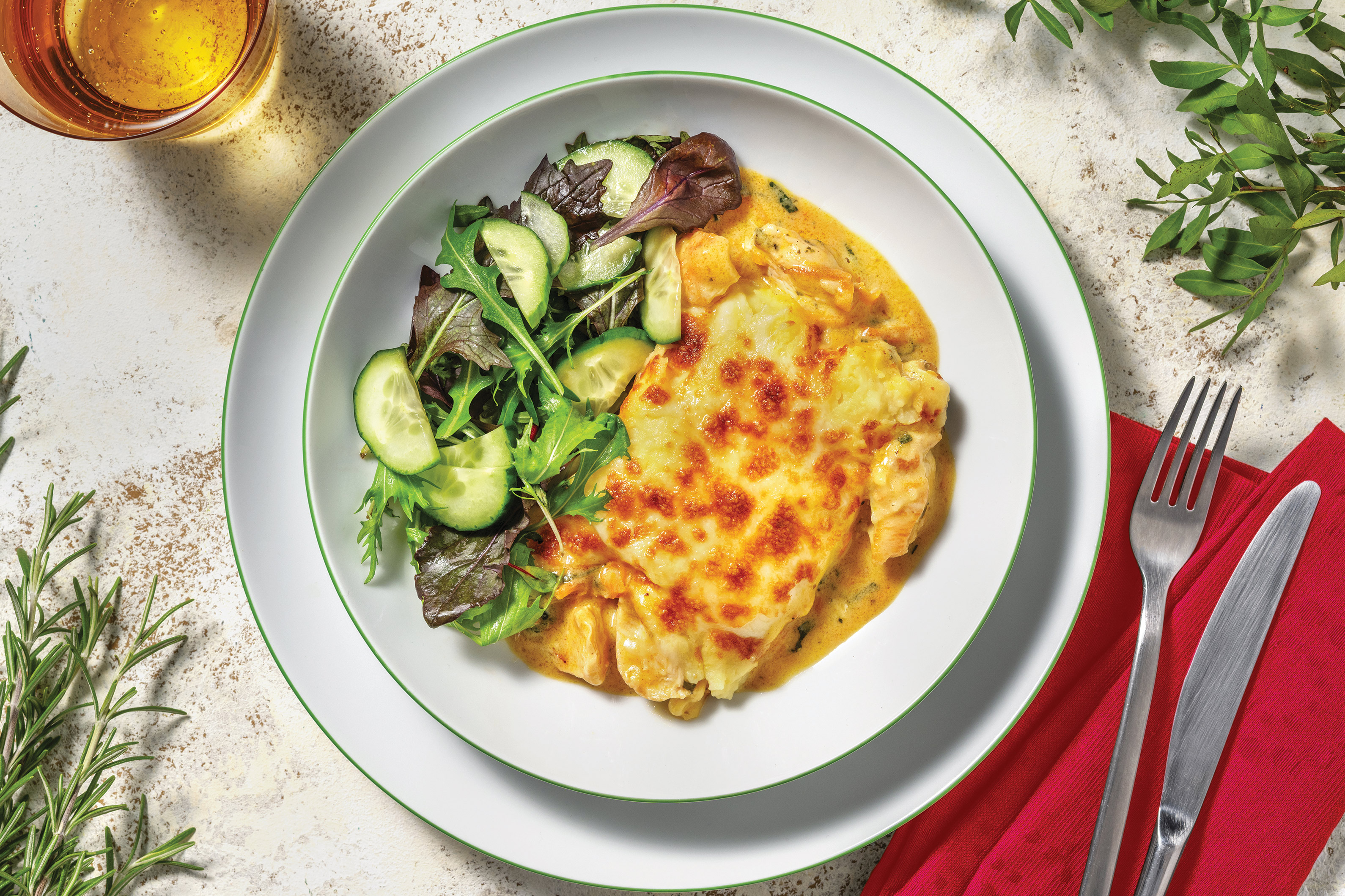 Creamy Chicken & Sage Pie