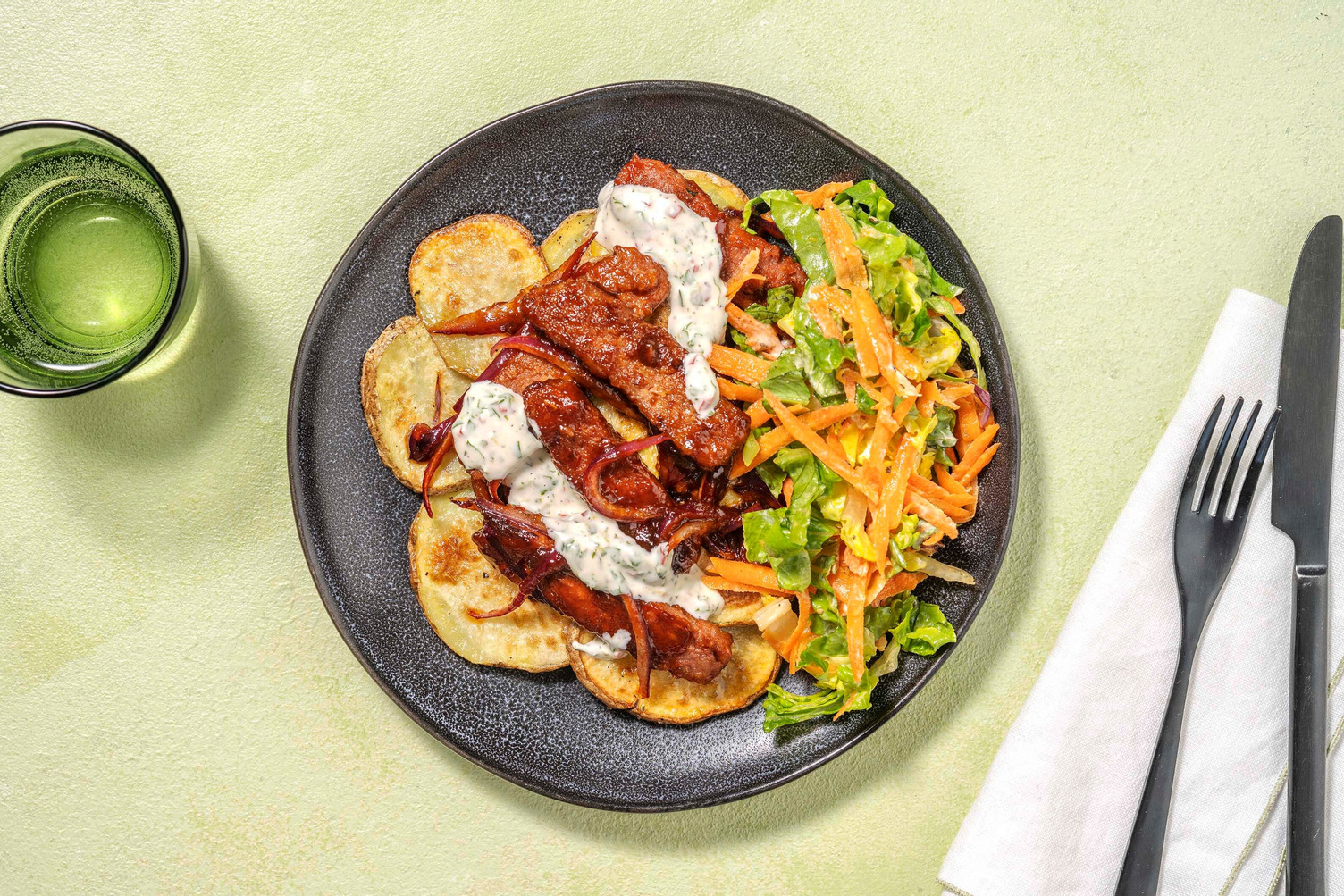 Creamy Chimichurri Loaded Chips!