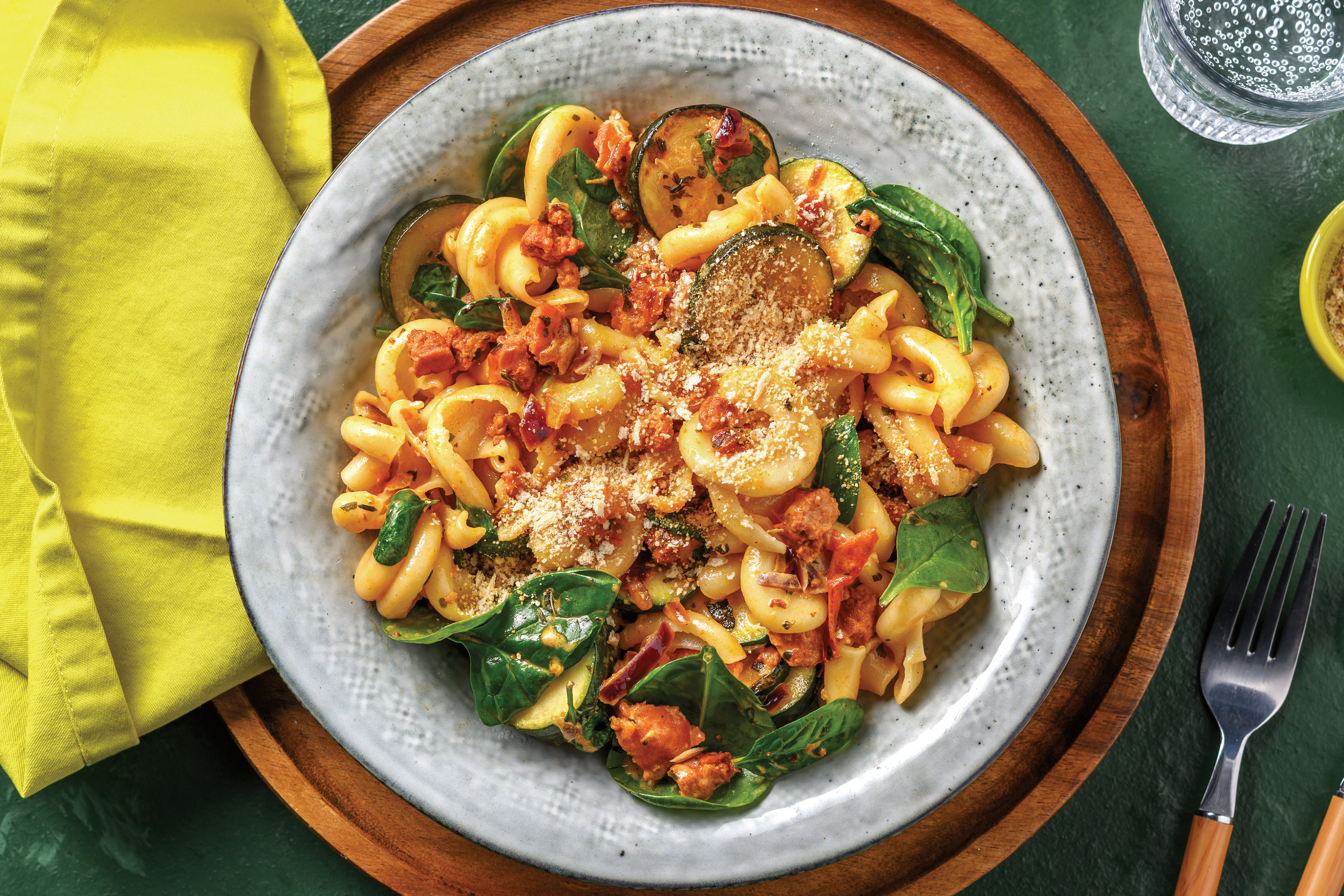 Creamy Chorizo & Leek Orecchiette