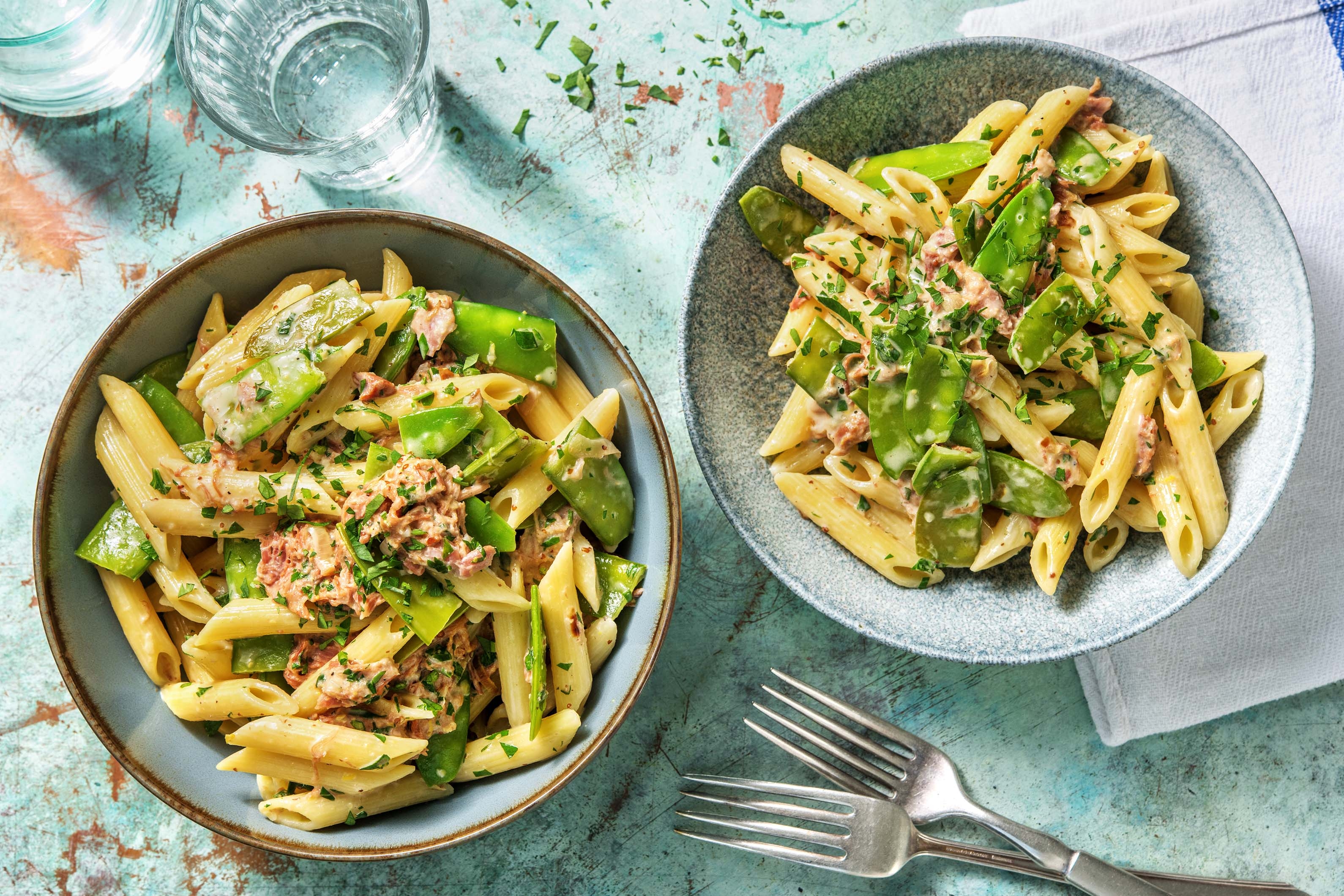 Creamy Ham Hock Penne