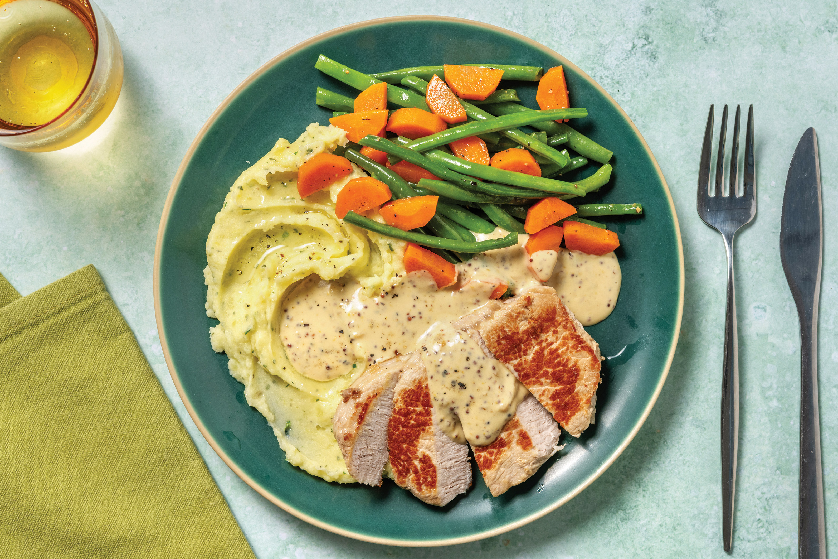 Creamy Honey Mustard Pork