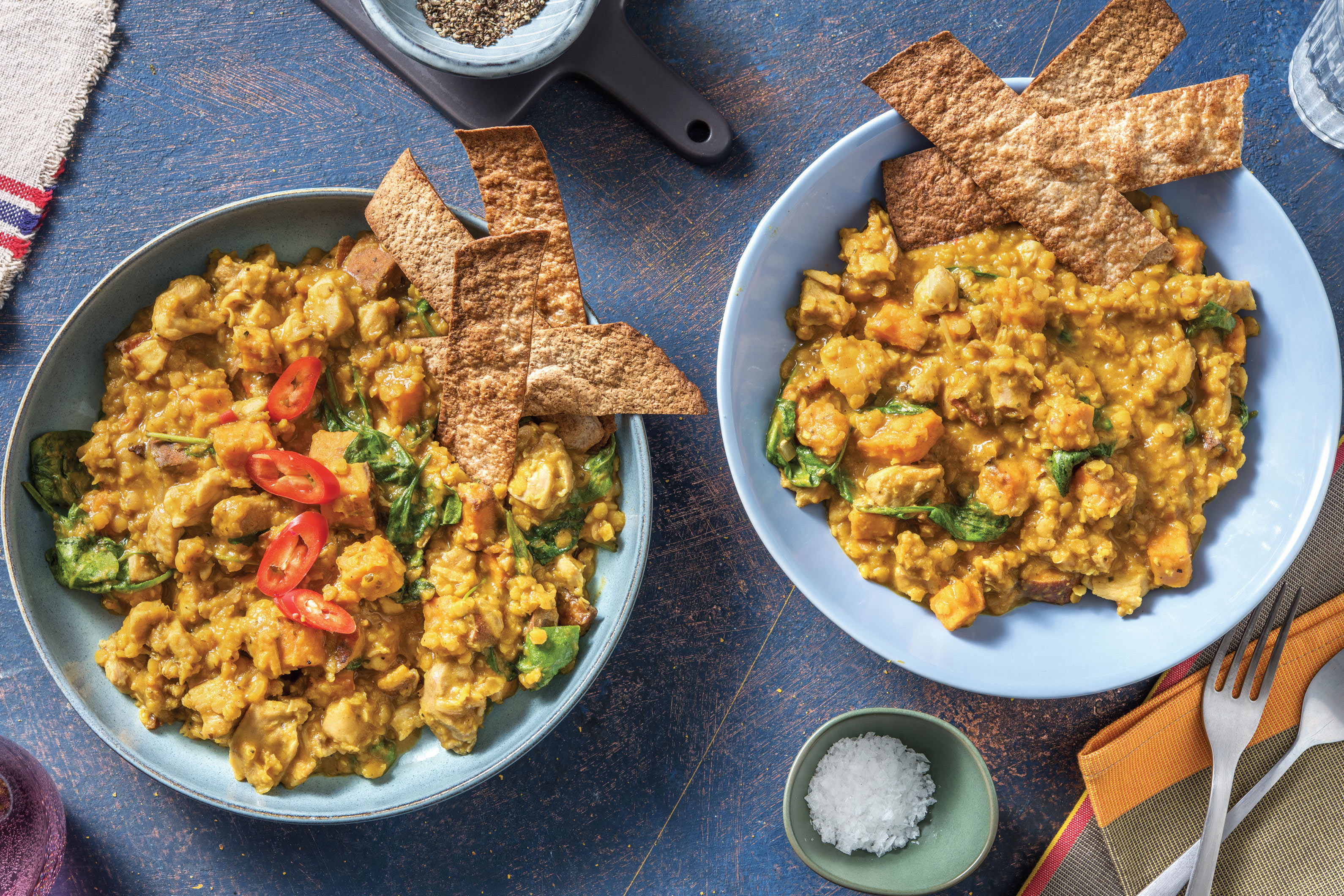 Creamy Indian Chicken & Red Lentil Curry