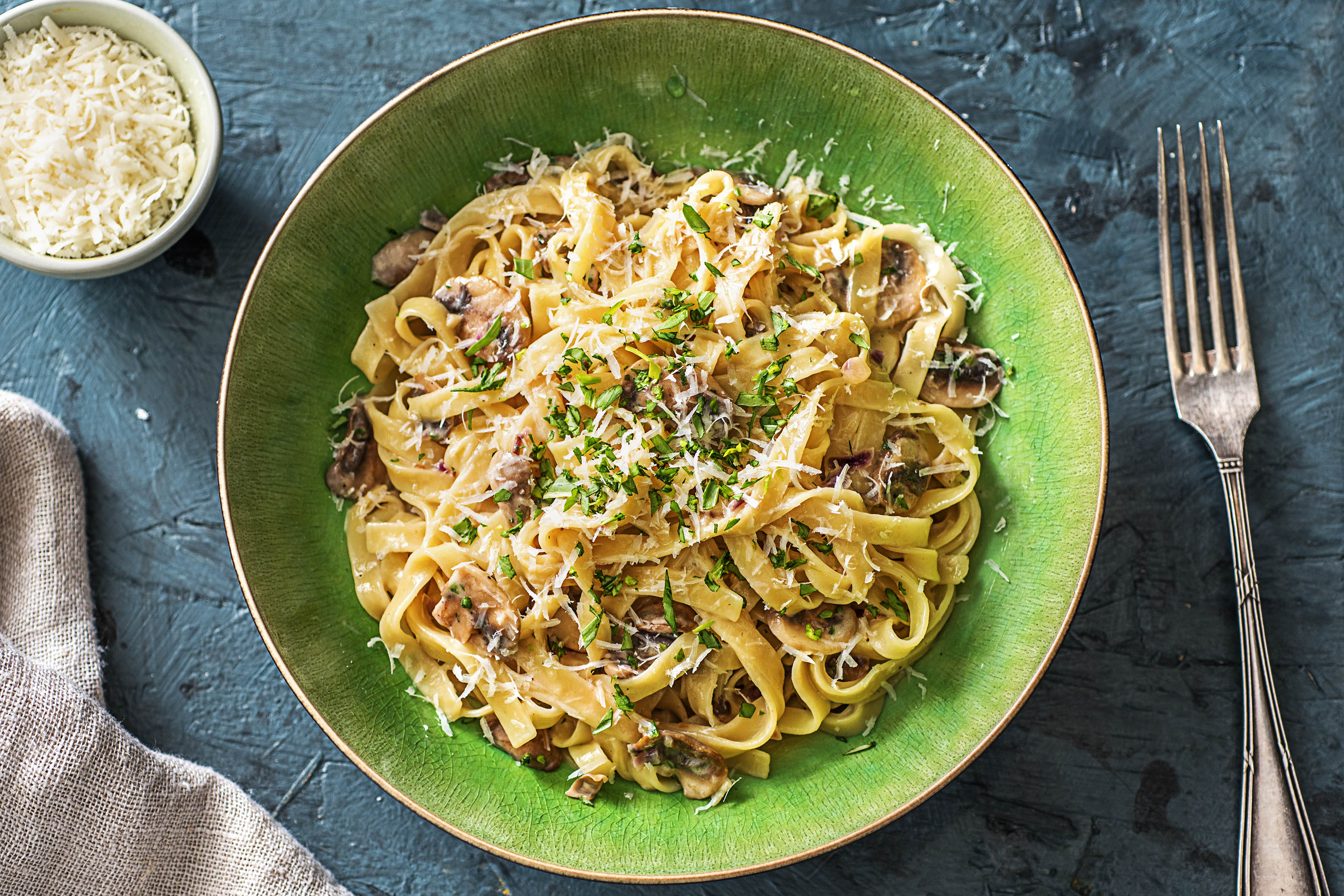 Creamy Lemon Tagliatelle