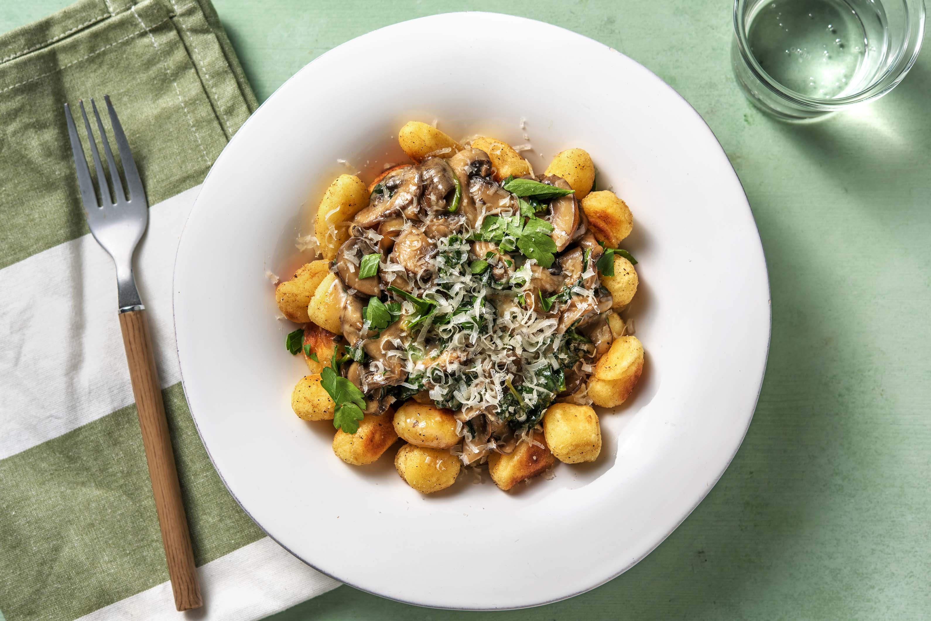 Creamy Mushroom Gnocchi