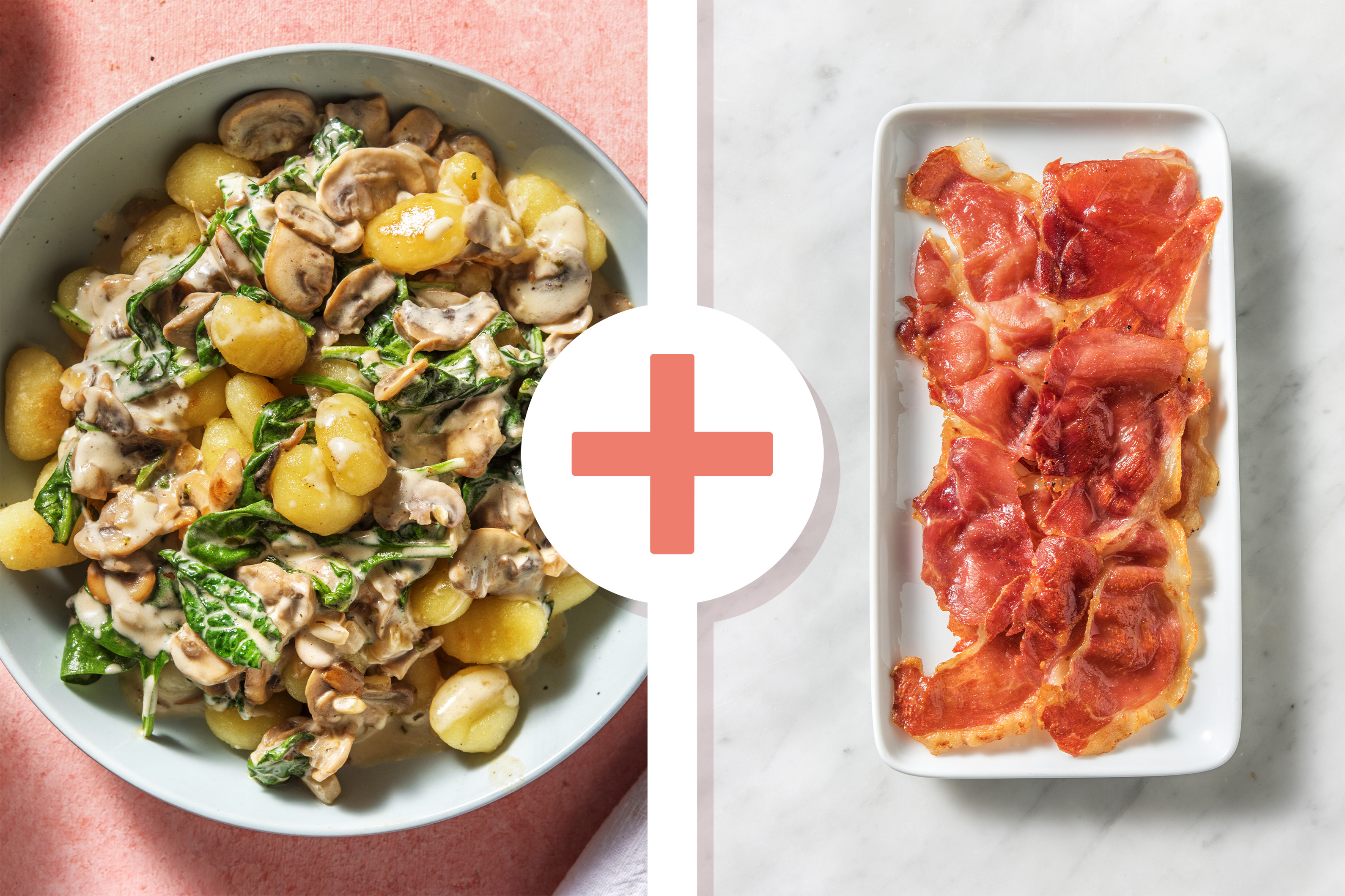 Creamy Mushroom & Prosciutto Gnocchi