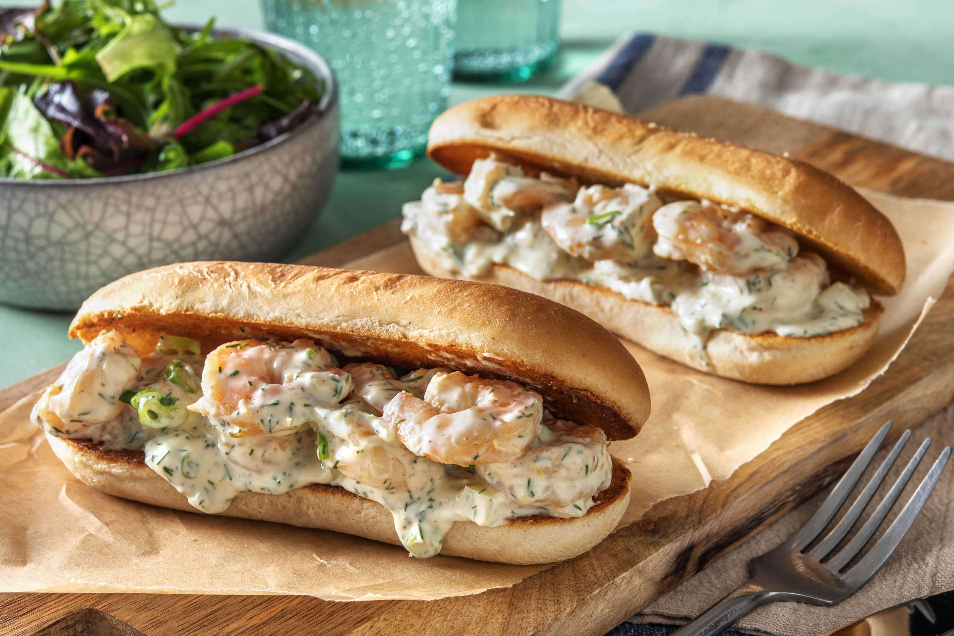 Creamy Shrimp Roll