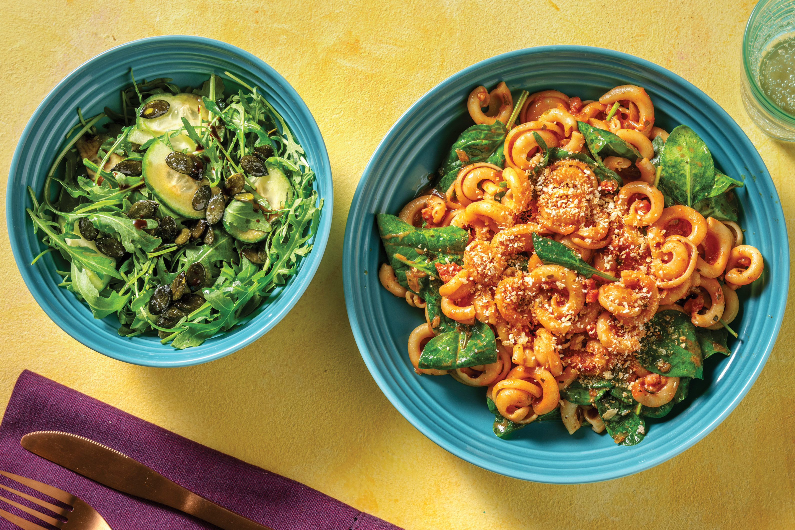 Quick Chorizo & Tomato Trottole