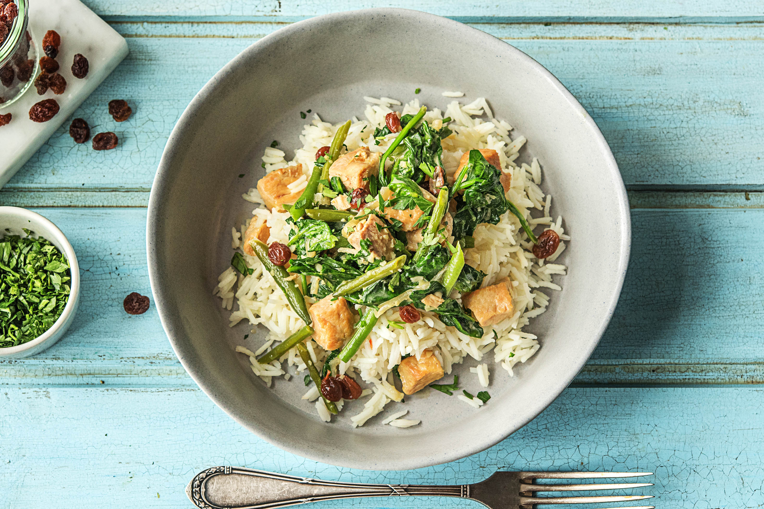 Crémige Poulet Korma Curry