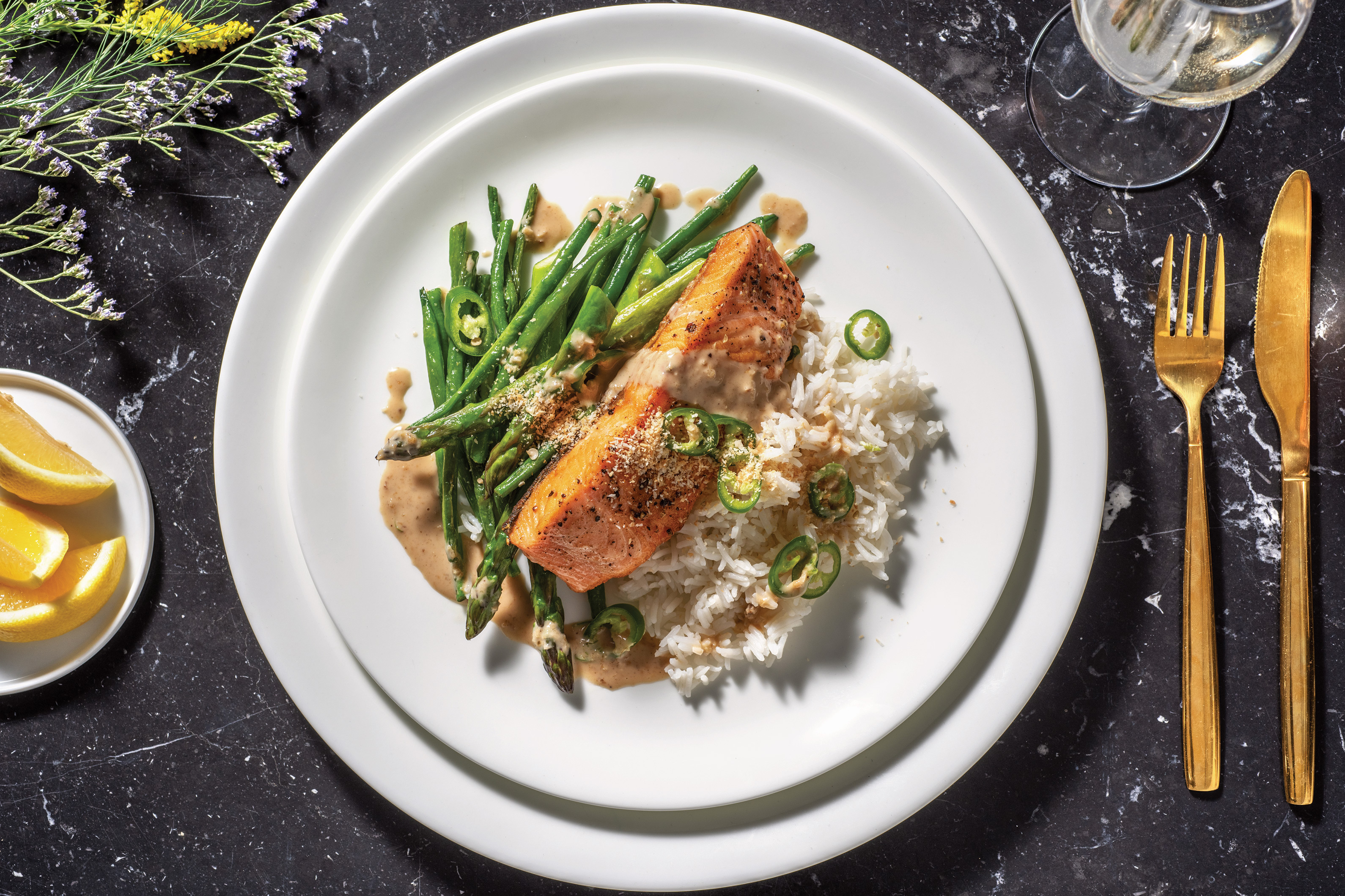 Crispy-Skinned Salmon