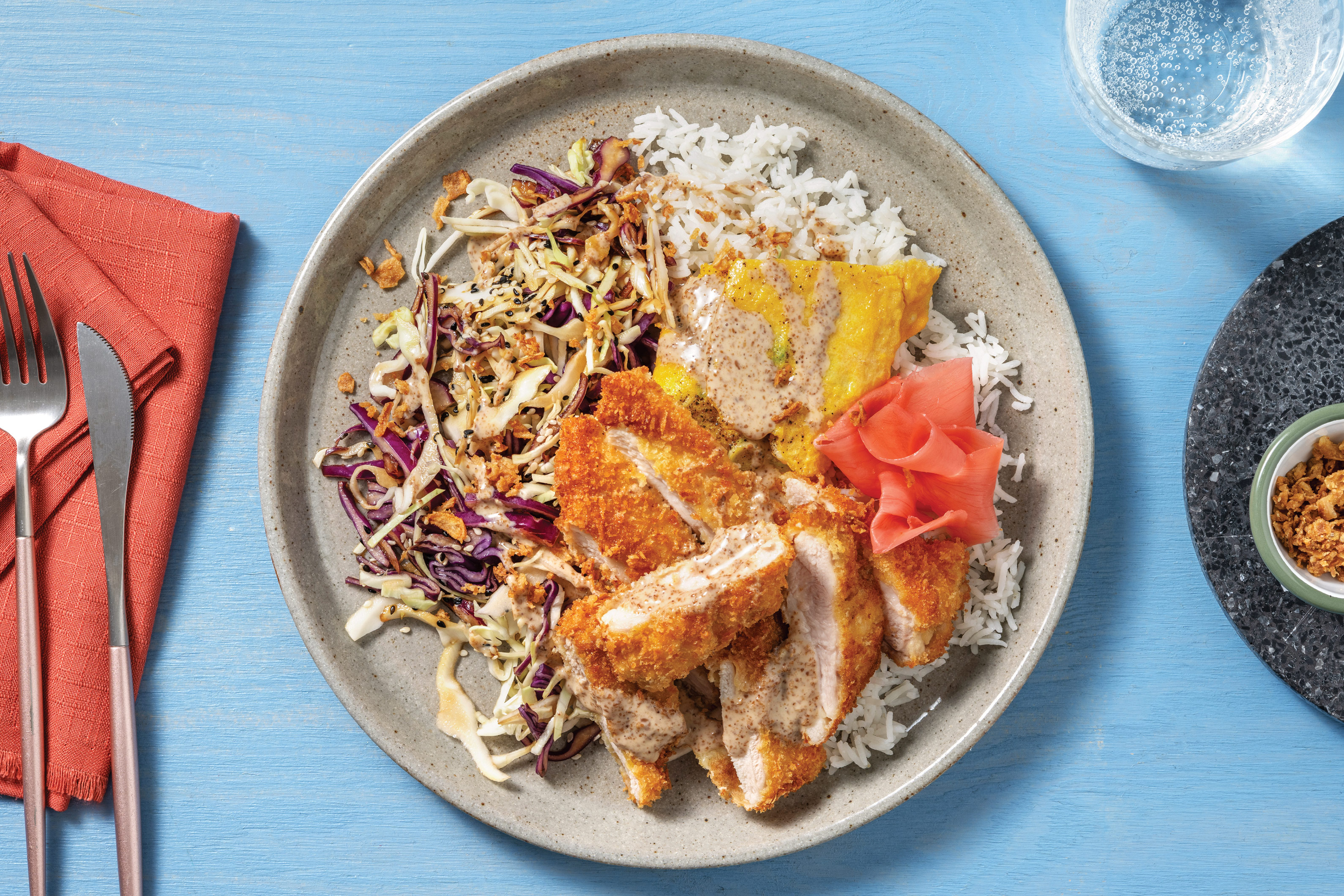 Crumbed Chicken Katsudon