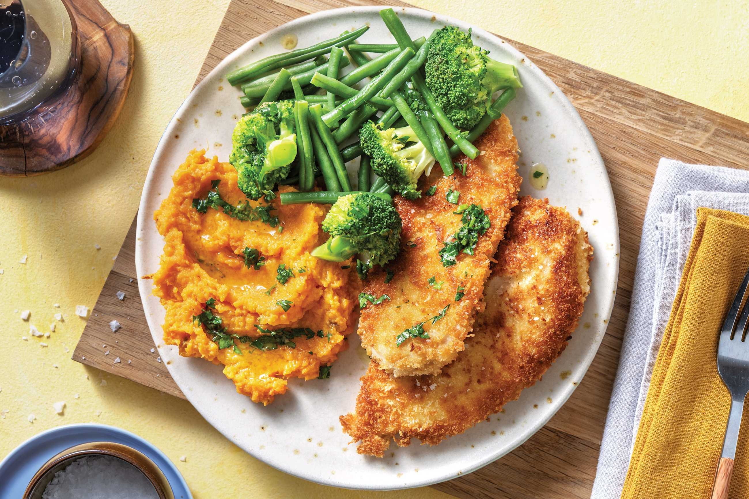 Panko-Crusted Chicken