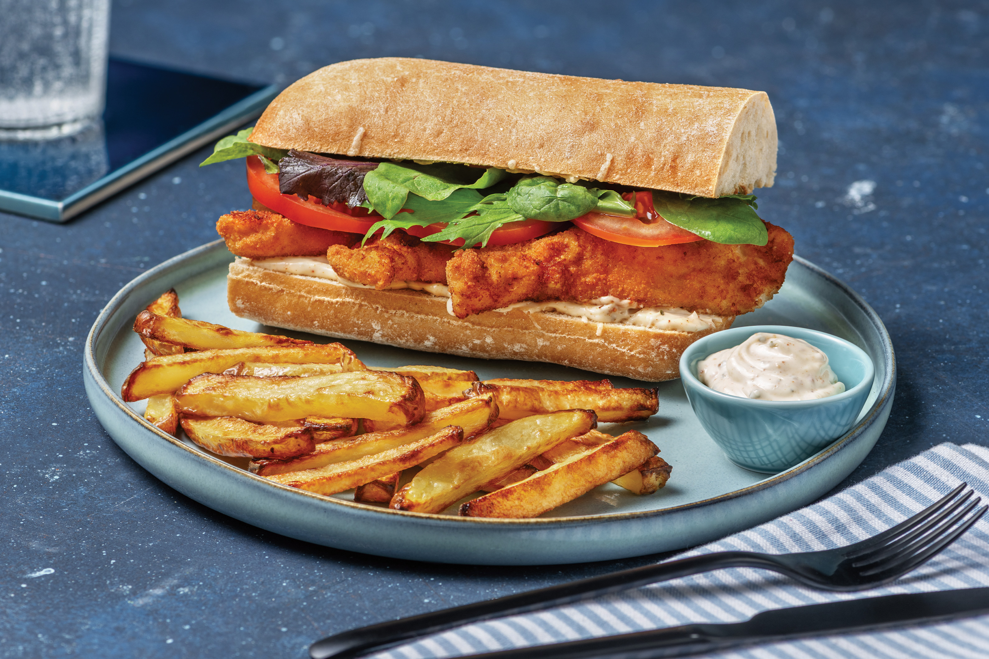 Quick Peri Peri Chicken & Cheese Sandwich