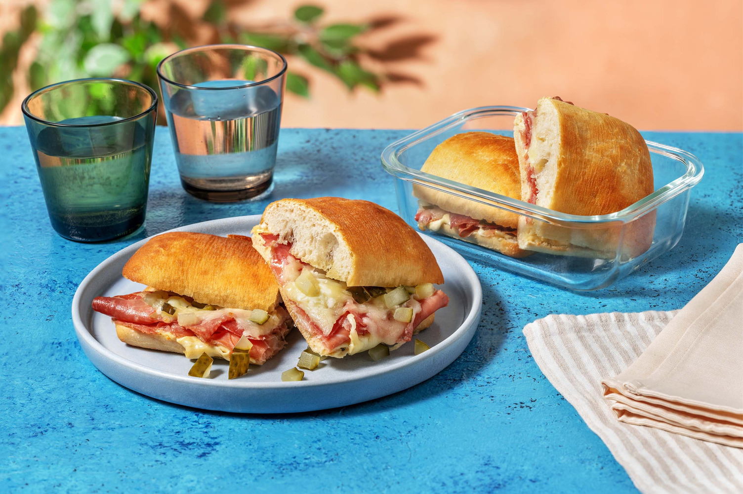 Cubano-Style Paninis