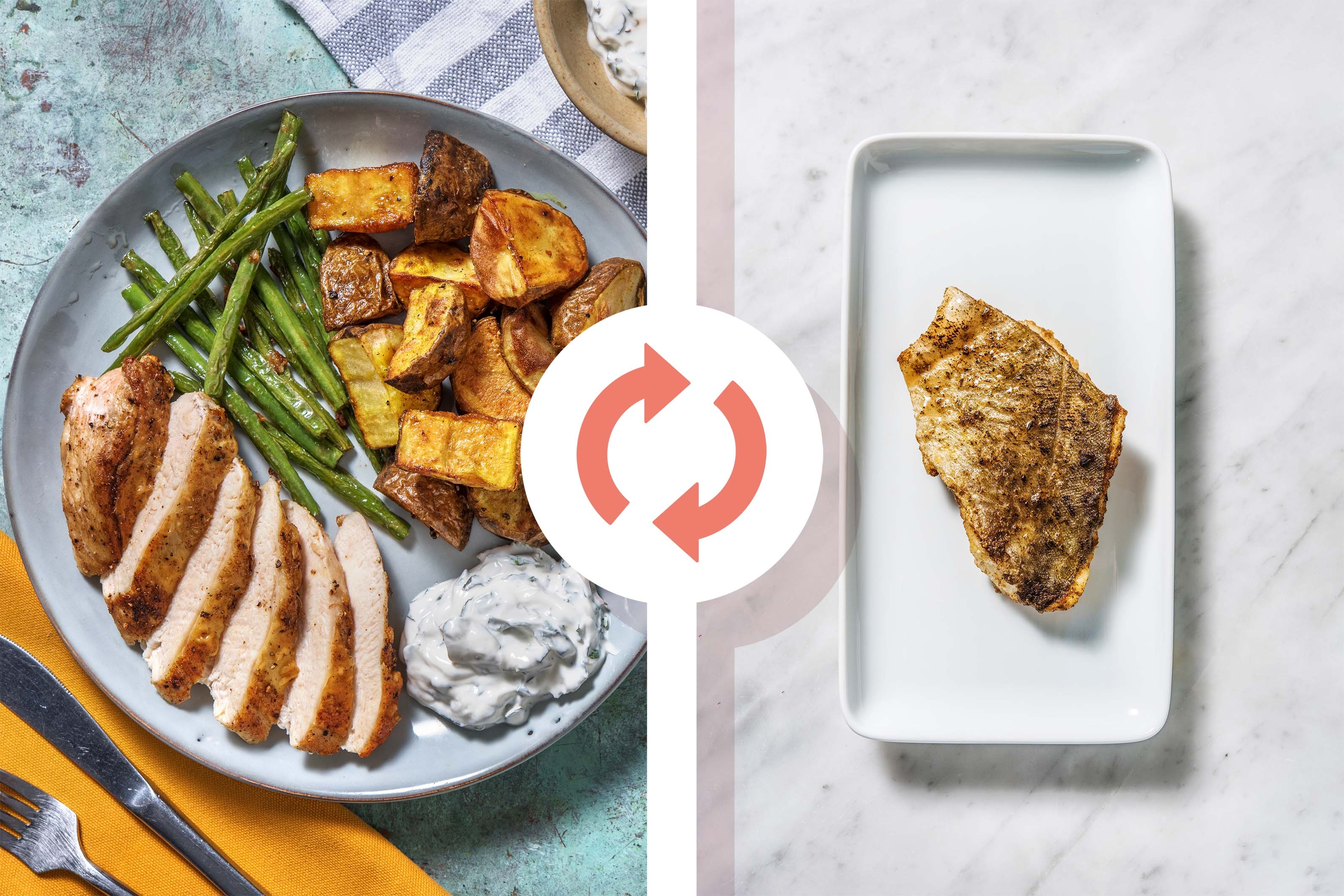 Curried Cod and Bombay Style Potatoes