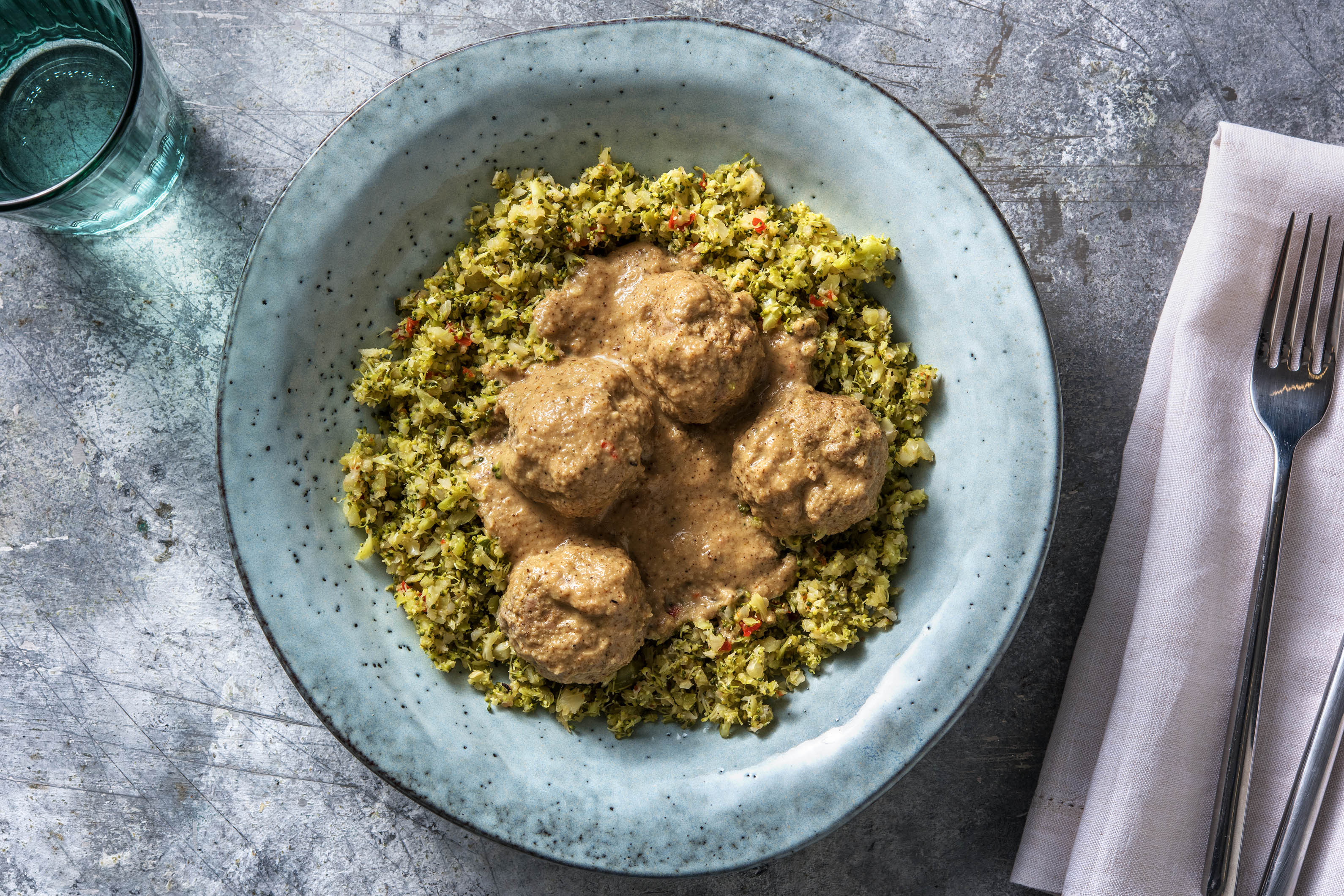 Curry-Fleischbällchen