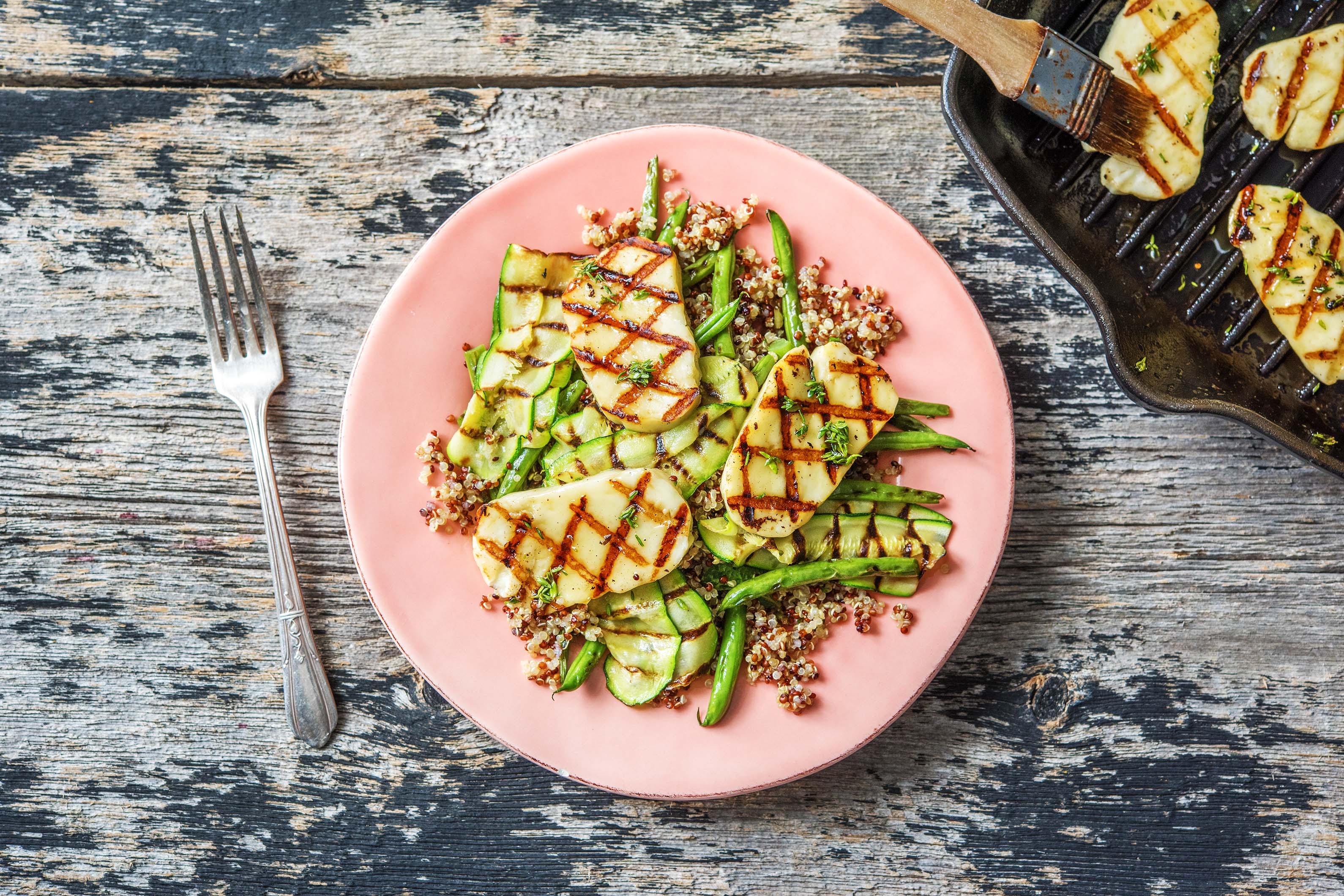 Cypriot Honey Thyme Haloumi