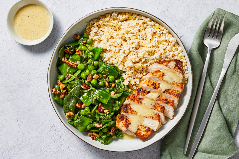 Nutritionist's Pick: Côtelettes de porc au paprika fumé et boulgour citronné