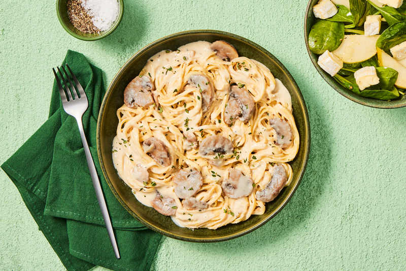 Creamy Truffle Mushroom Pasta