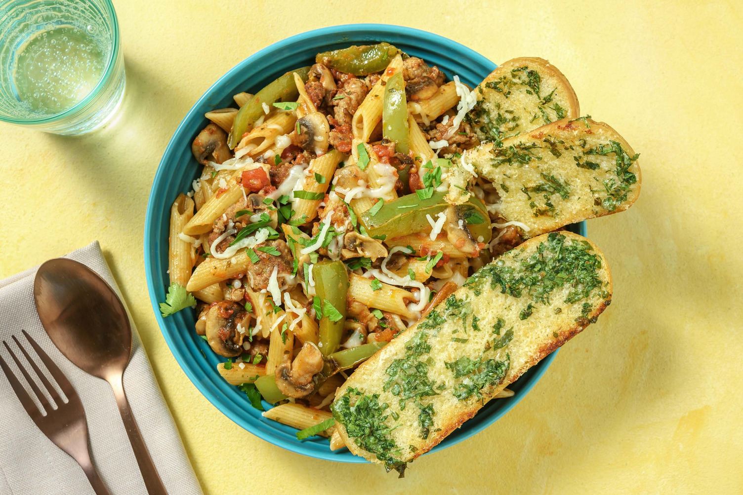 'Deluxe Pizza' Pasta