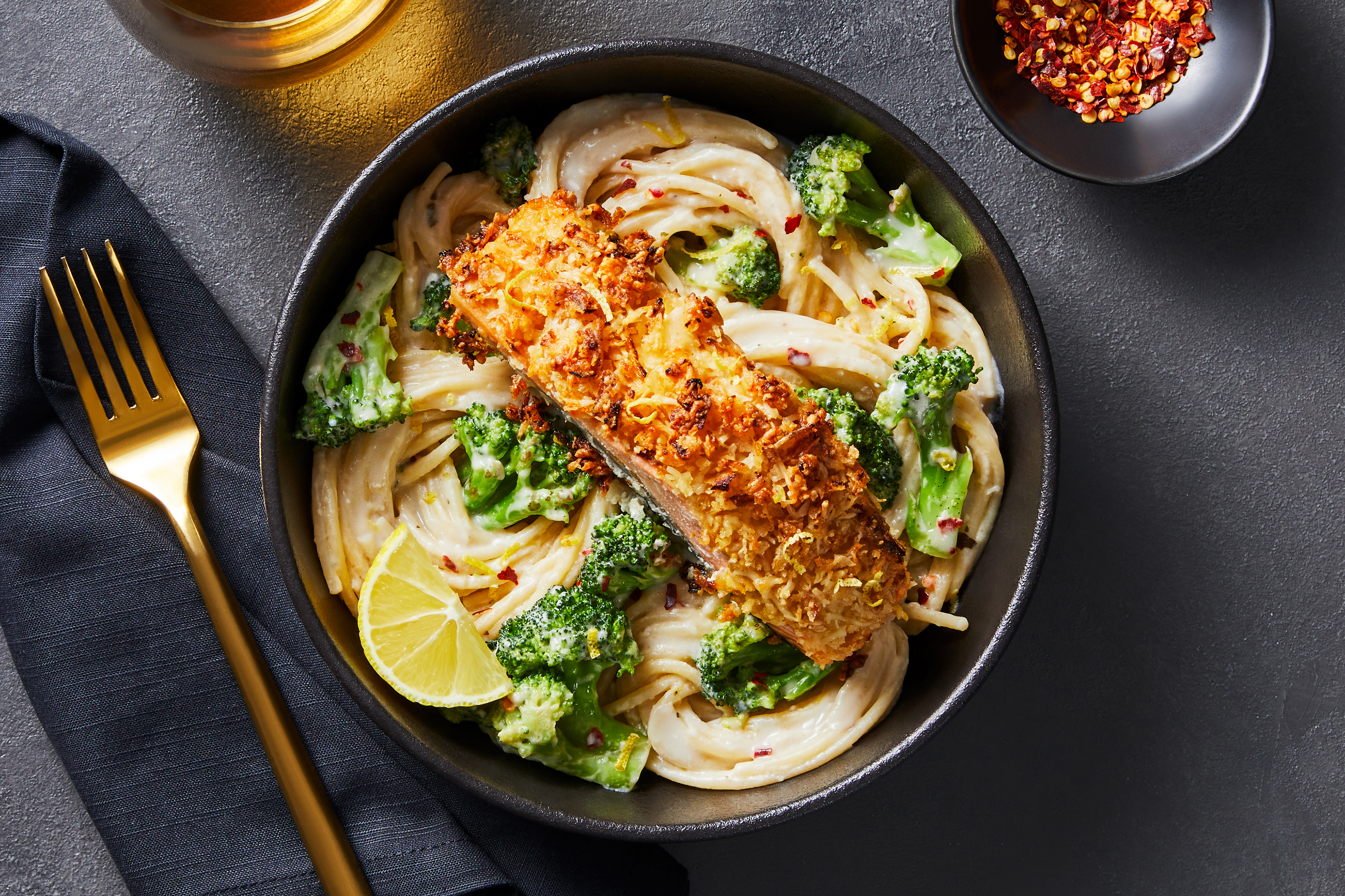 Dijon Onion Crunch Cod