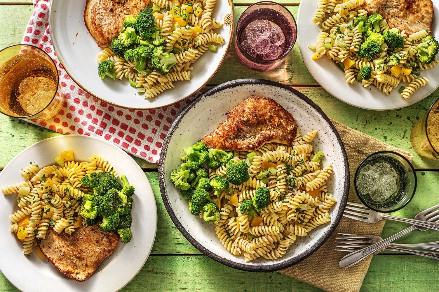 Dinde parfumée au beurre à l’ail