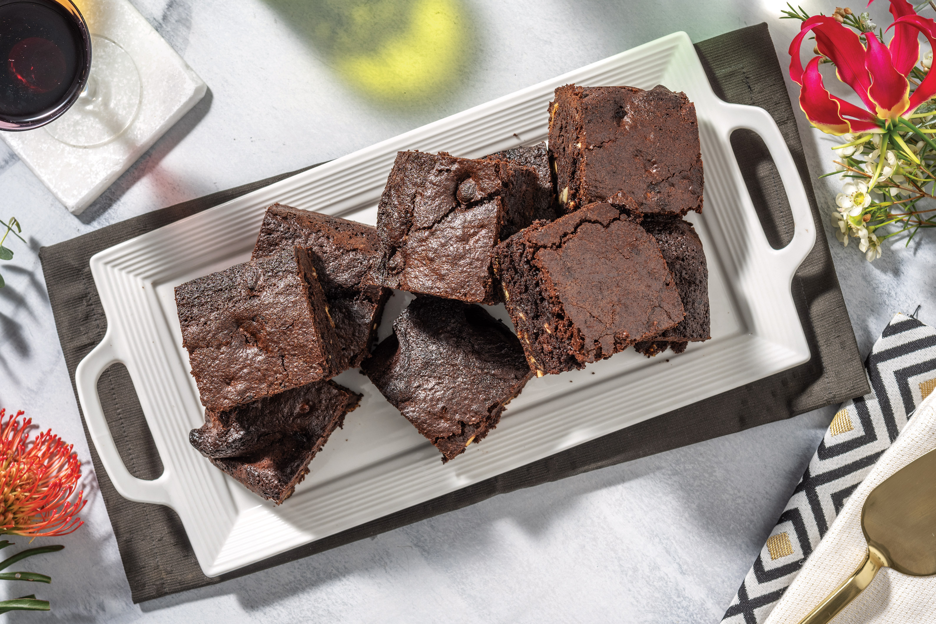 Double Chocolate Brownies