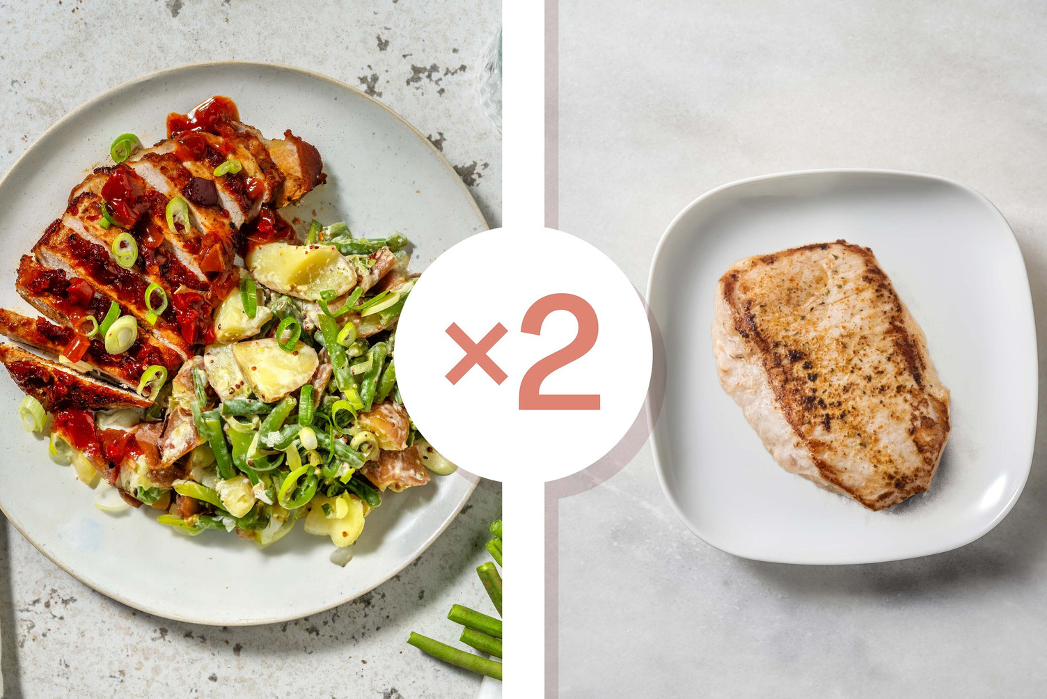 Smart Chipotle-Glazed Double Pork Chops