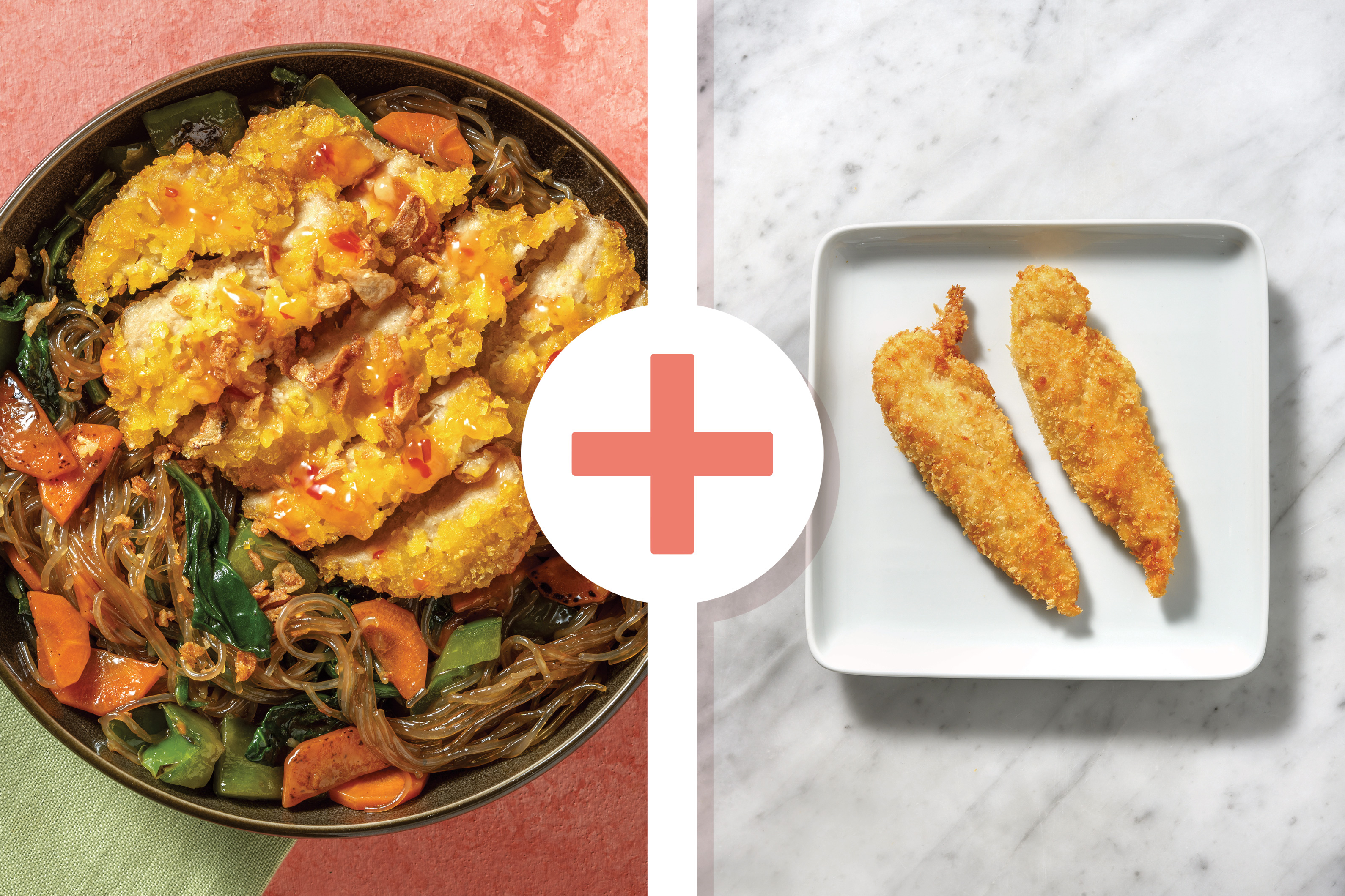 Quick Double Plant Based Chick’n Noodle Stir-Fry