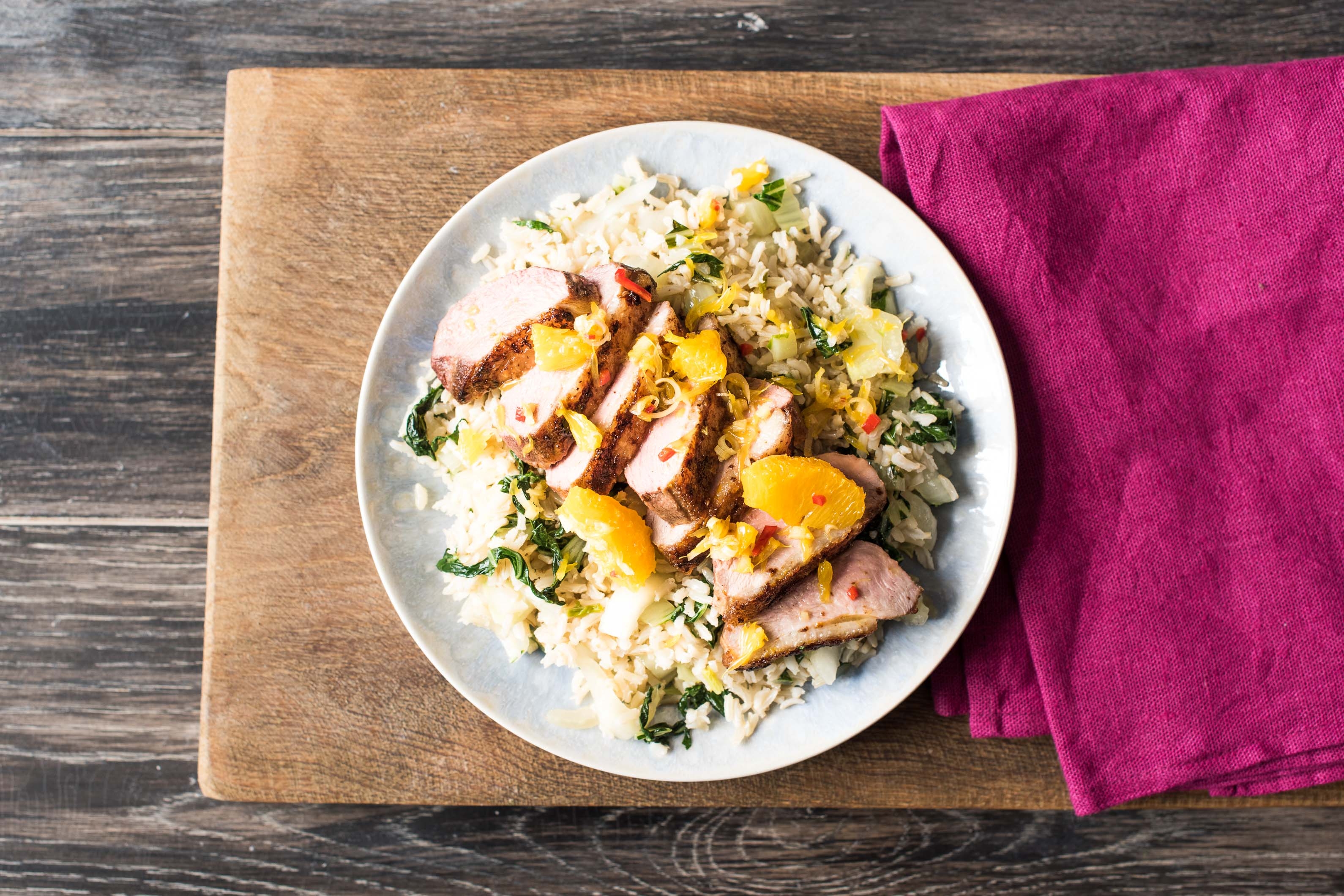 Duck à l’Orange with an Asian Twist