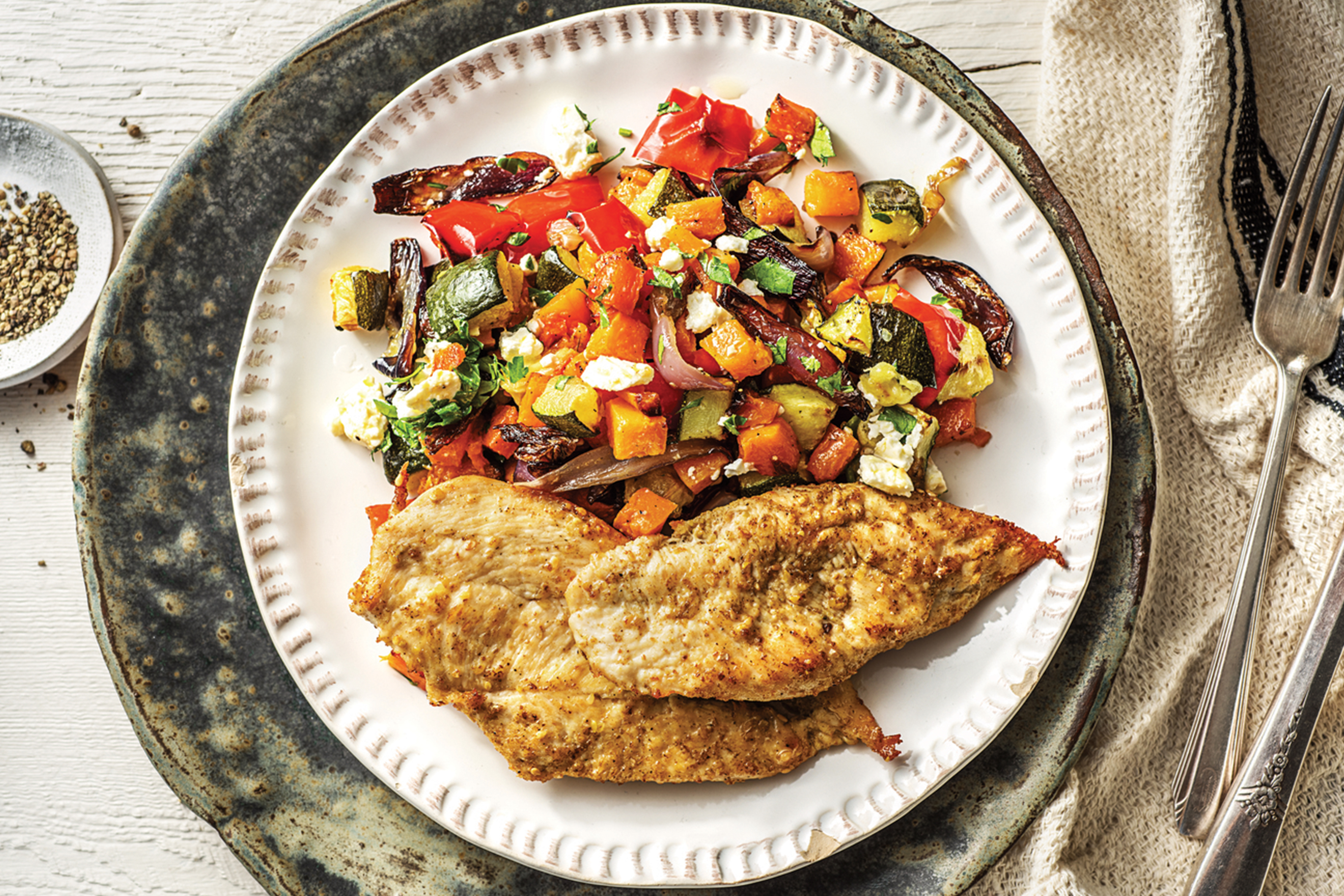 Pan-Fried Dukkah Chicken
