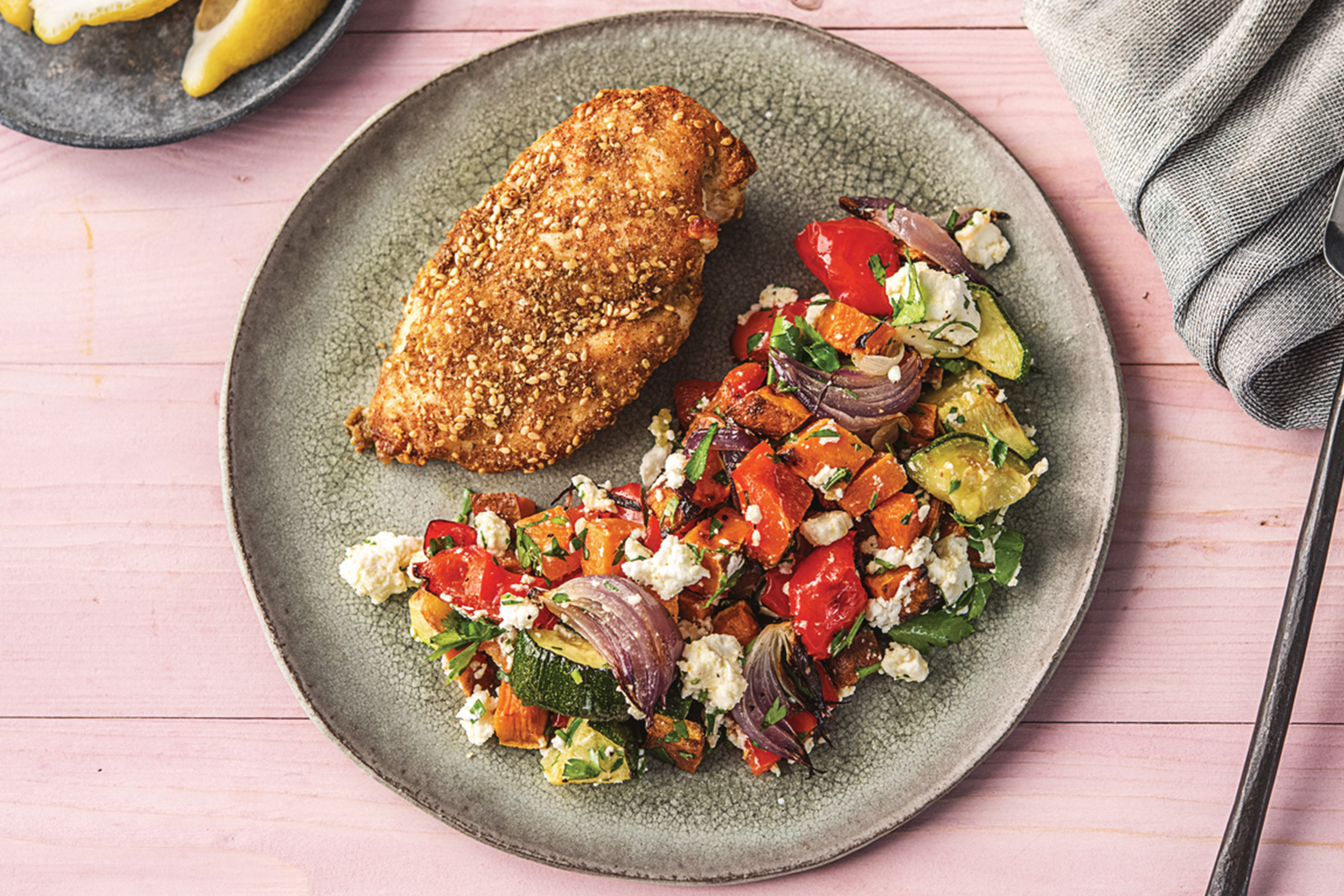 Dukkah Crusted Chicken