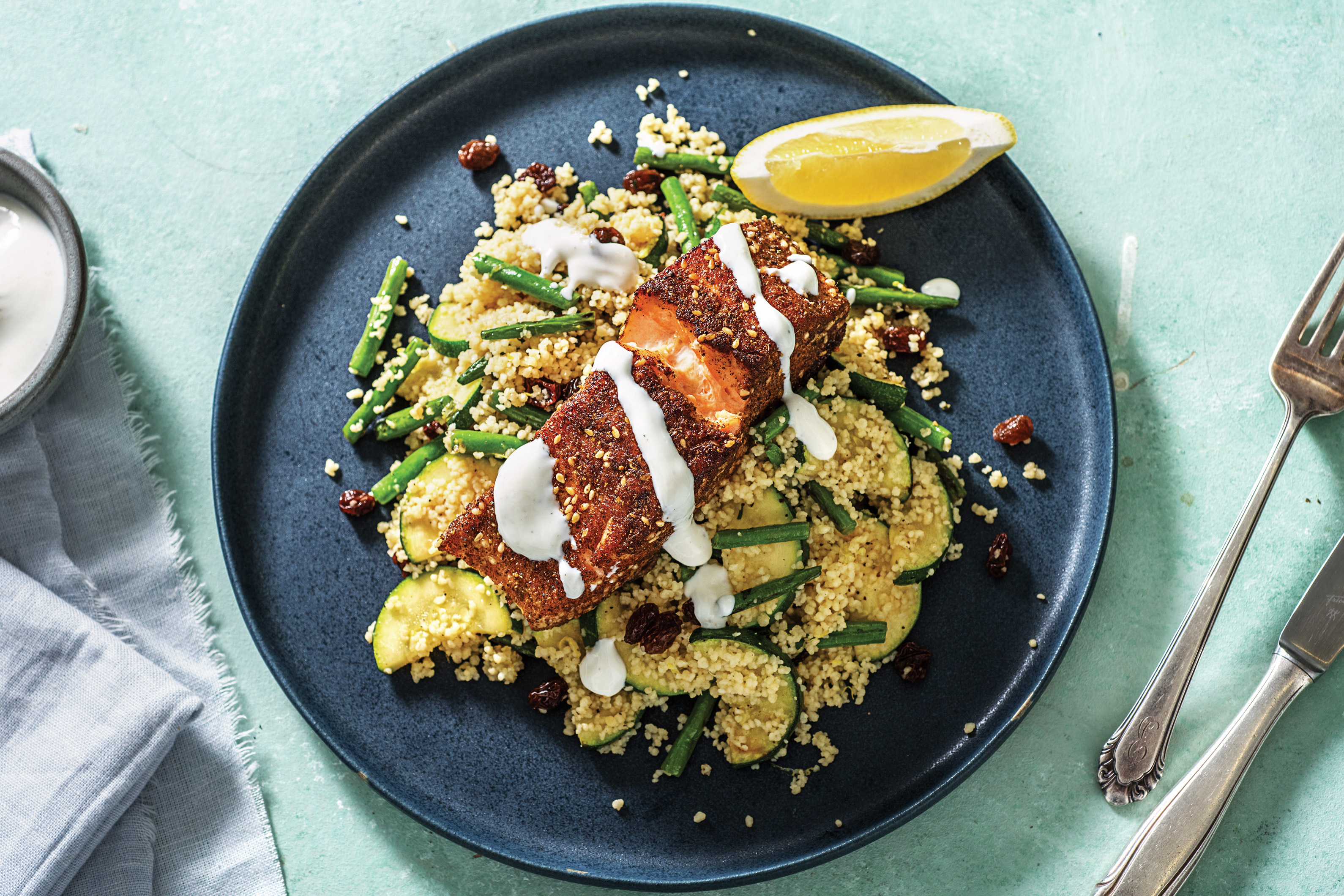 Dukkah-Crusted Salmon