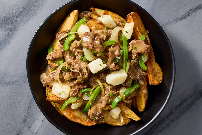 Philly Cheesesteak-Inspired Poutine