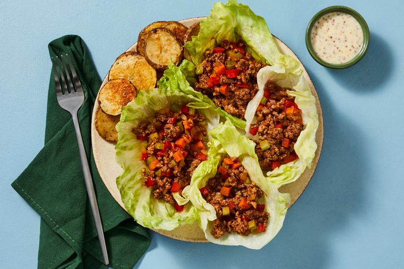 Sloppy Joe Lettuce Wraps