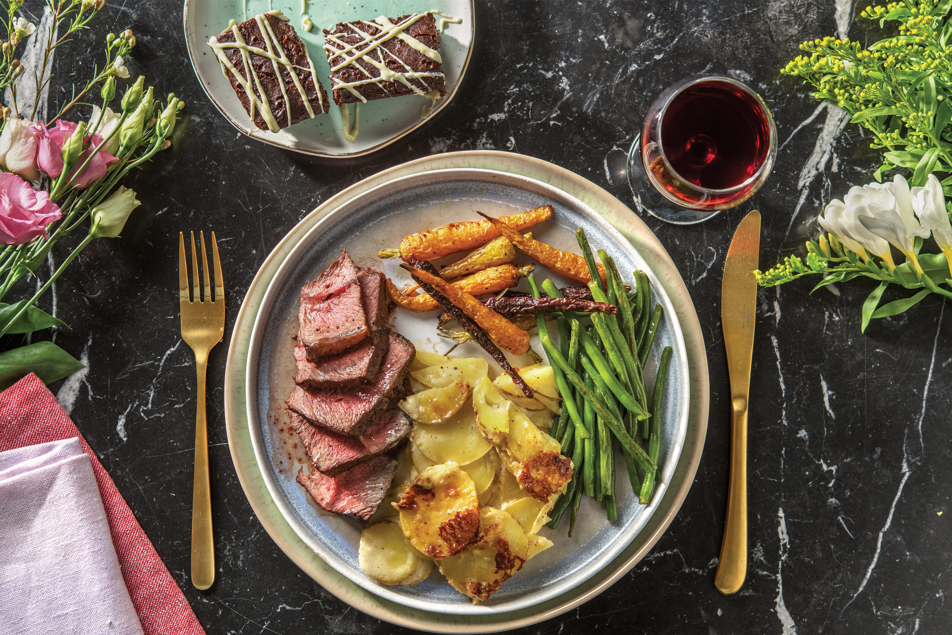 Easter Rosemary & Garlic Lamb with Dauphinoise Potatoes