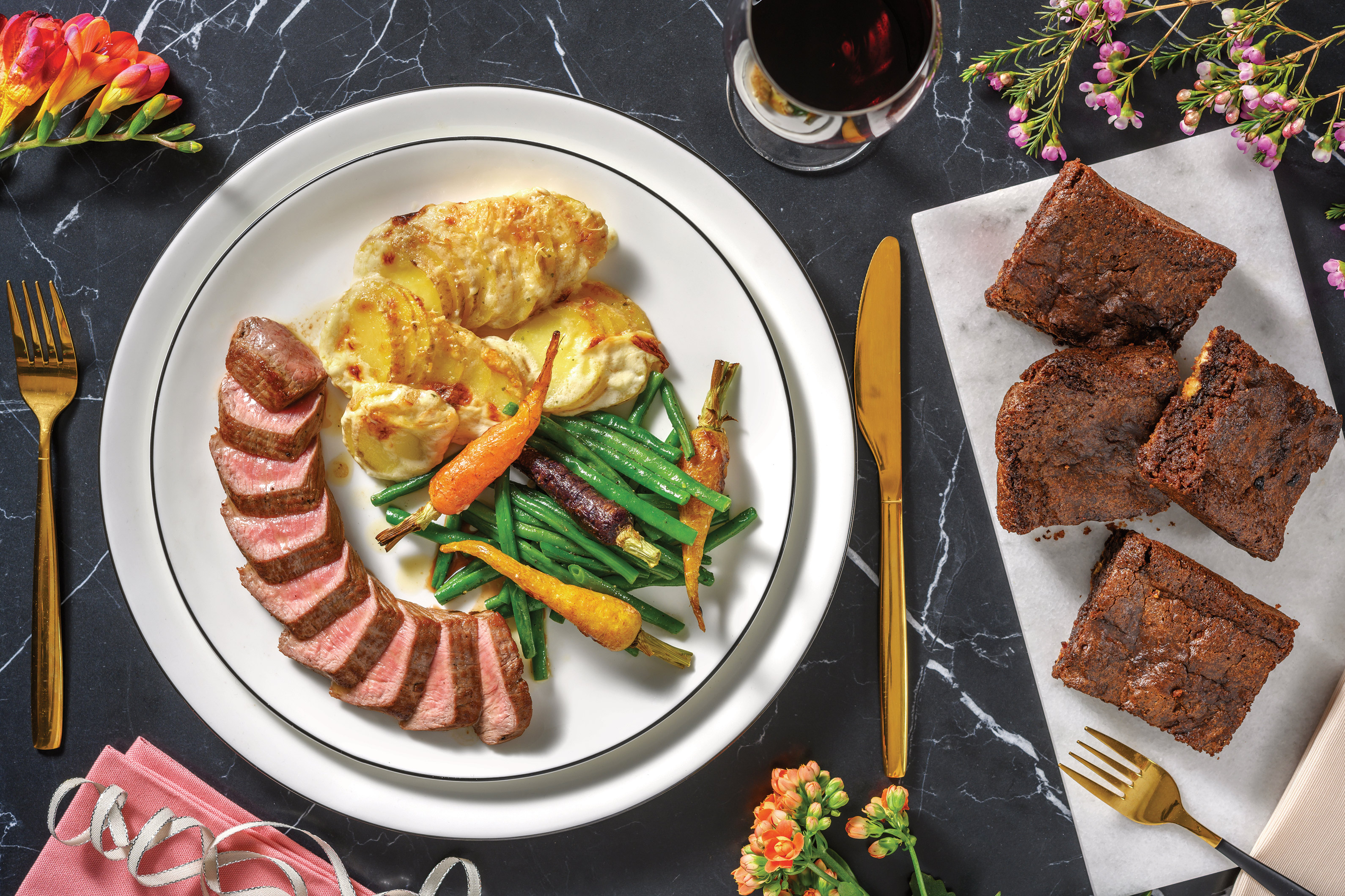 Easter Rosemary-Garlic Lamb & Dauphinoise Potatoes