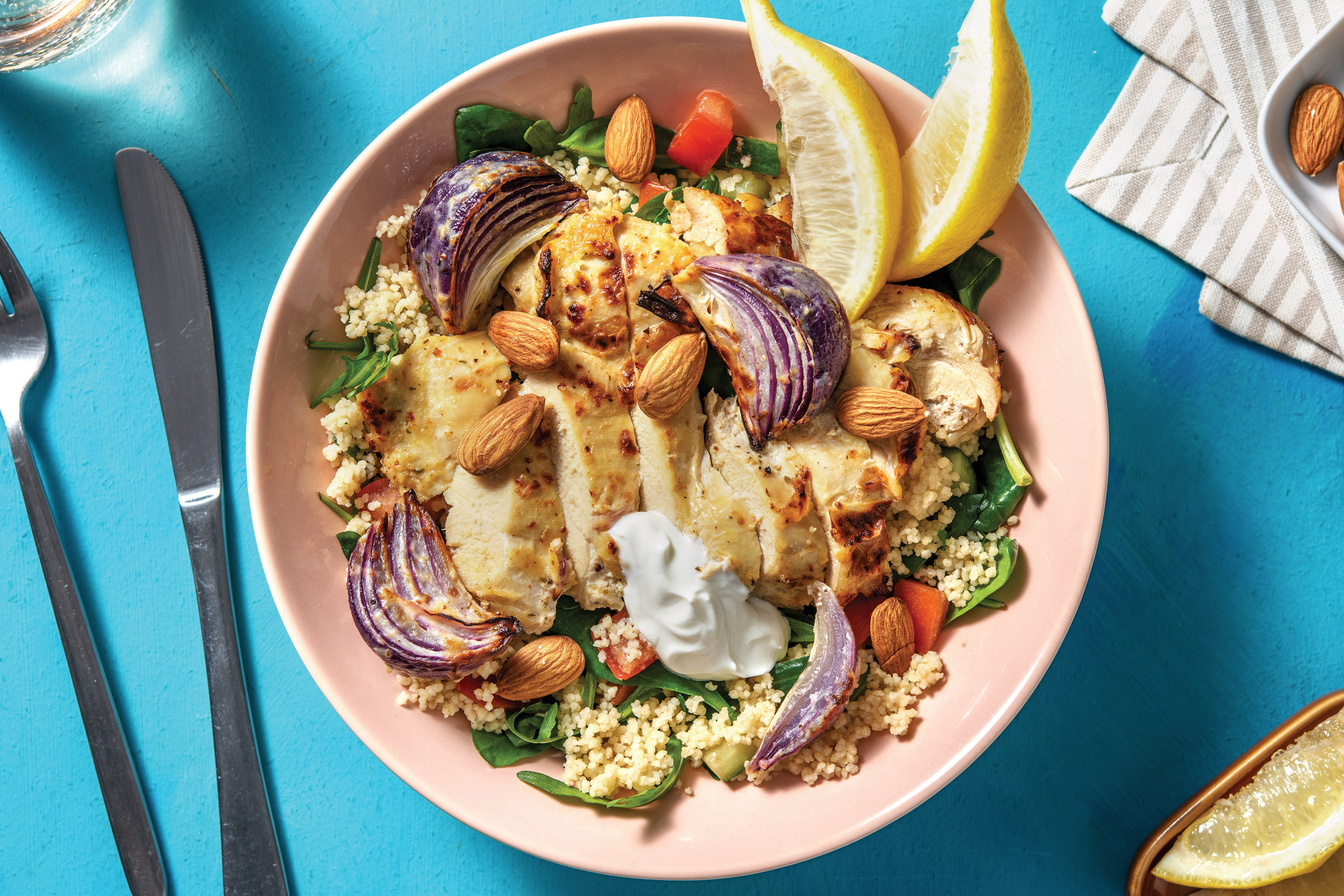 Easy Aussie Baked Chicken & Couscous Salad