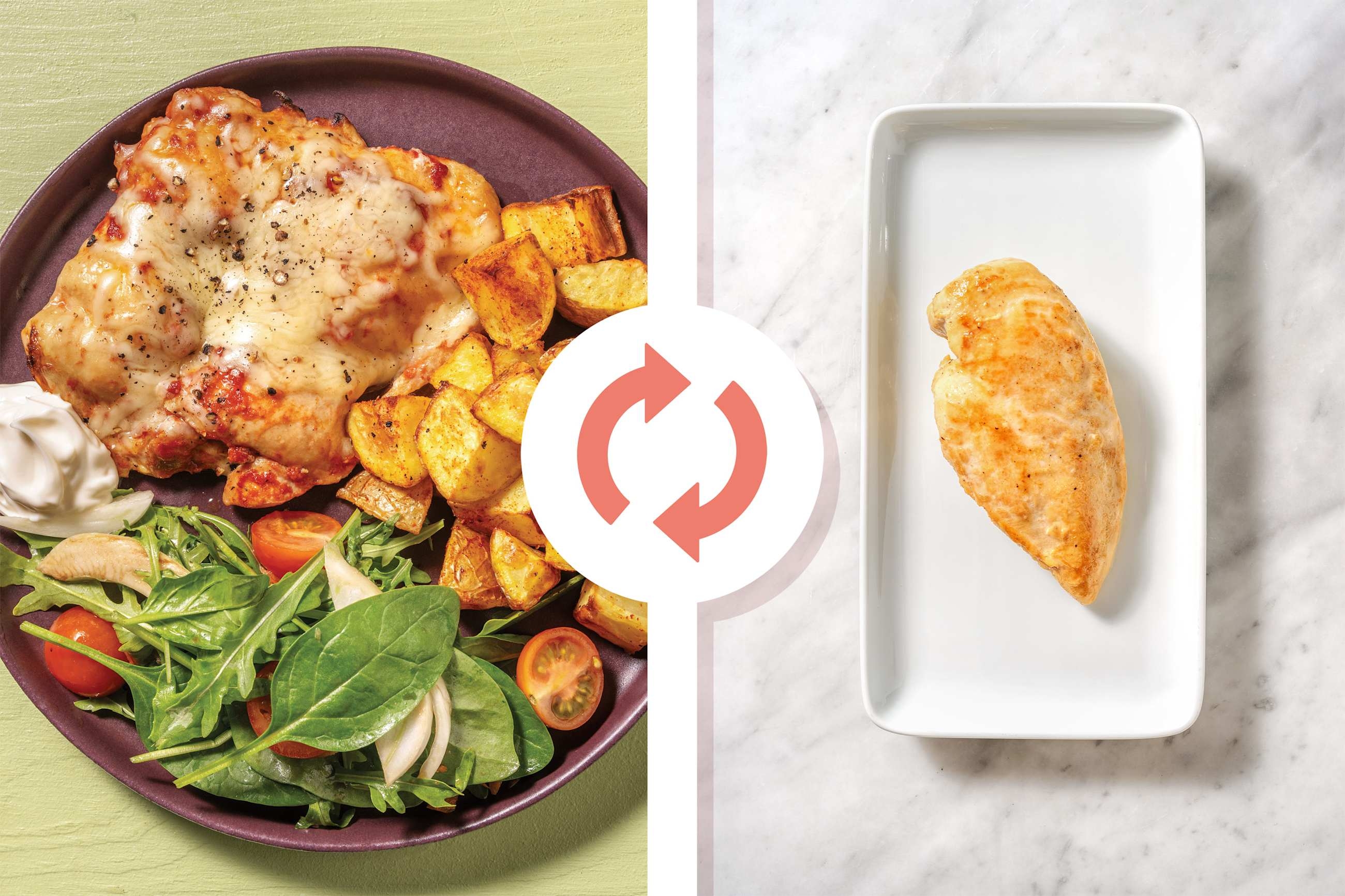 Easy Cheesy Chicken Traybake