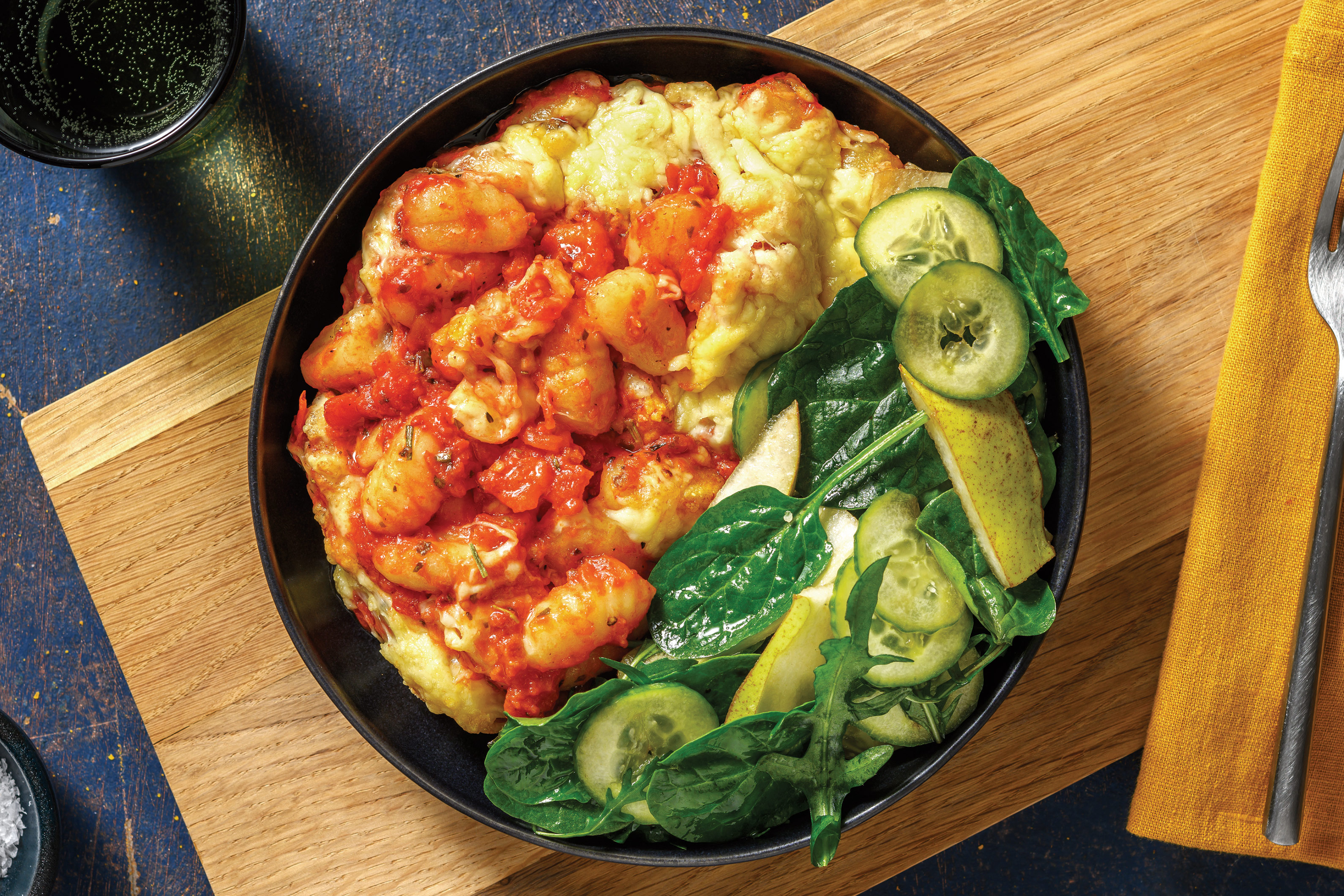 Easy Garlic & Herb Gnocchi Tray Bake