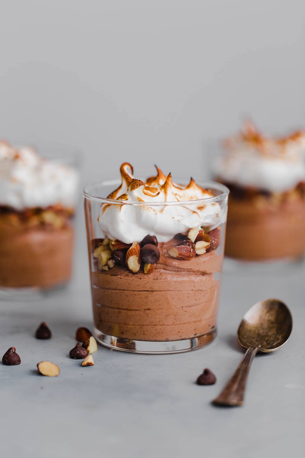 Silky Double-Chocolate Mousse Cups