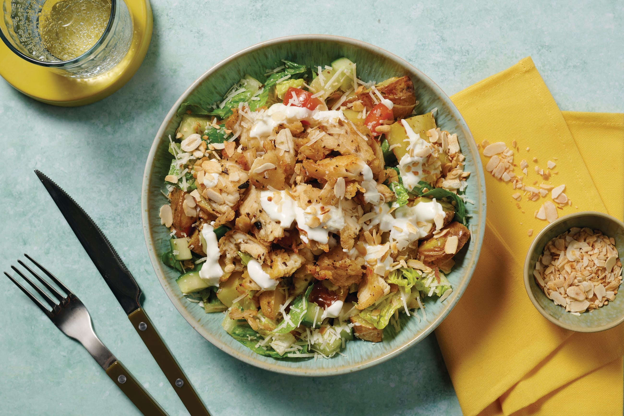 Foolproof Greek-Style Haloumi & Potato Salad