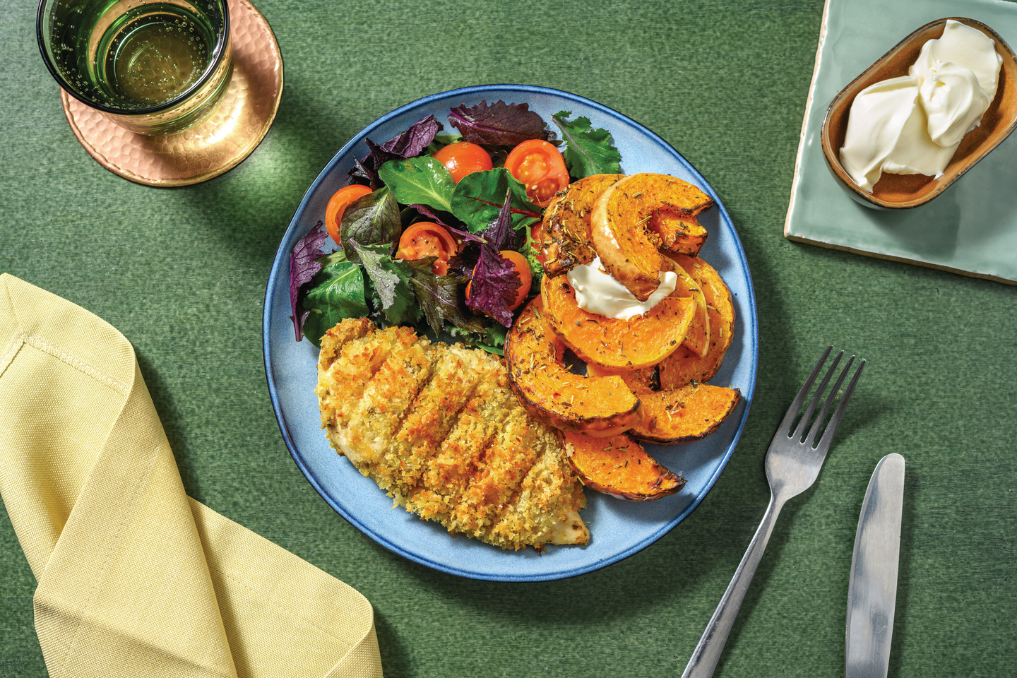 Easy Hasselback Crumbed Pesto Chicken