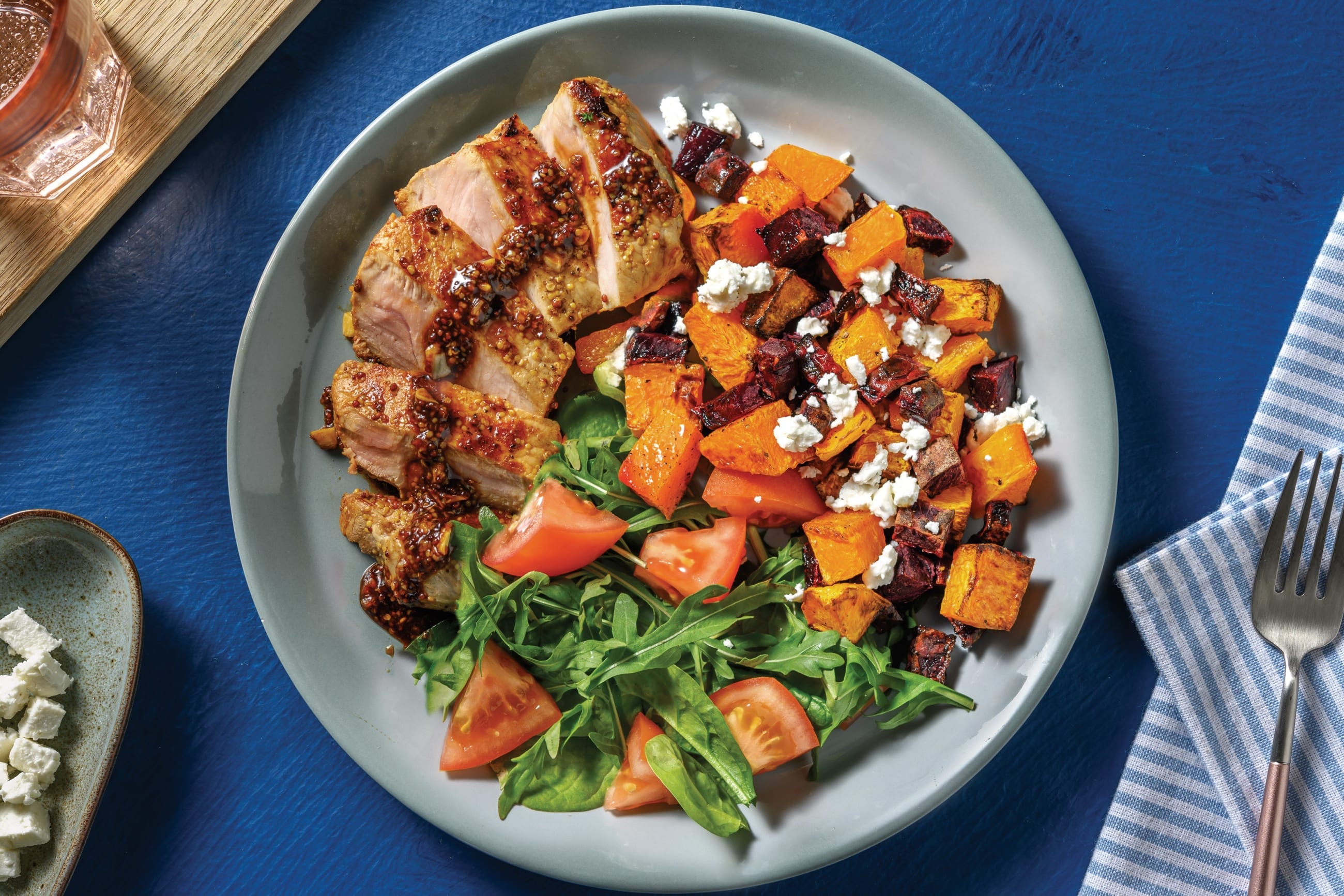 Honey-Mustard Pork Steaks