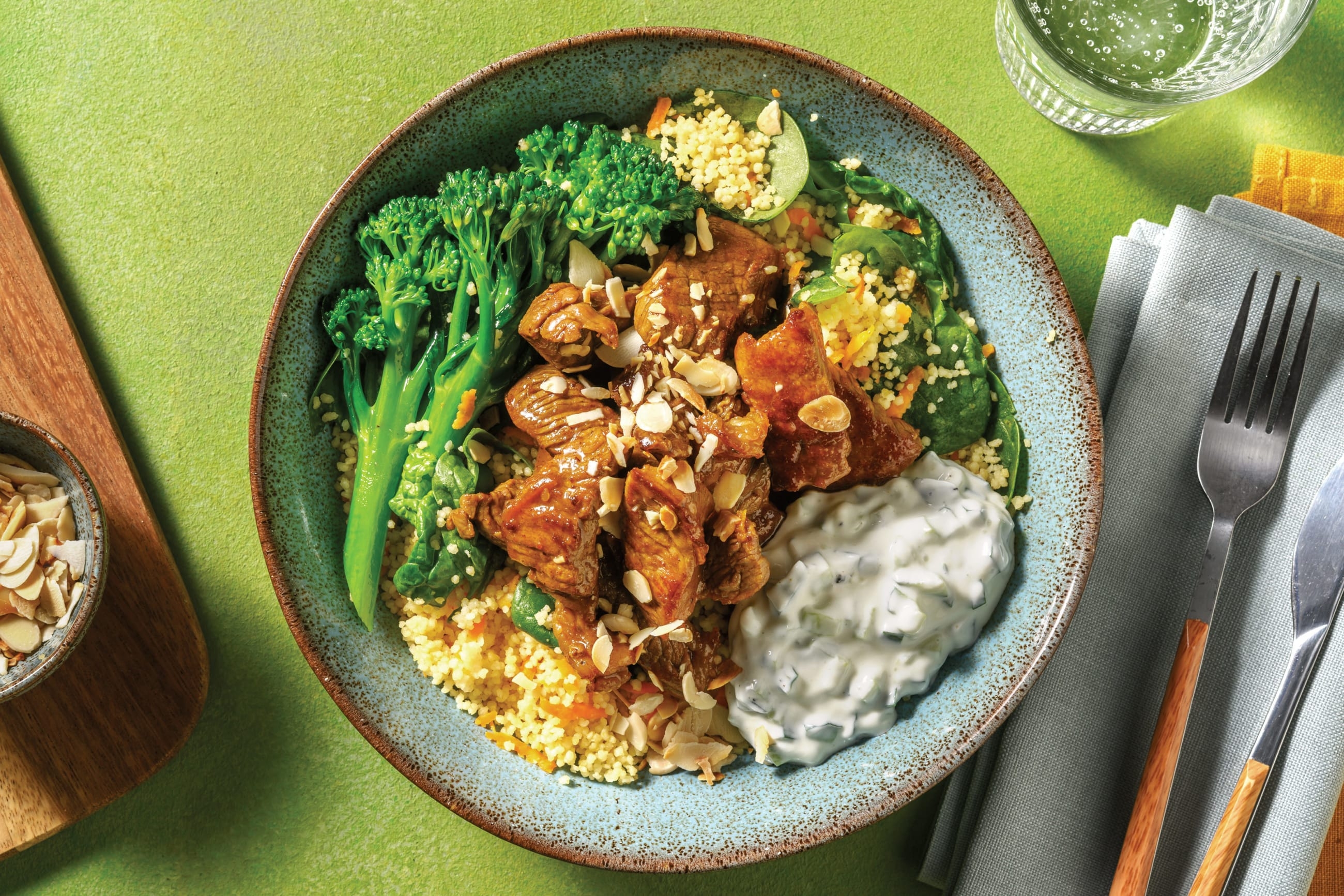 Mango-Glazed Mumbai Beef Strips