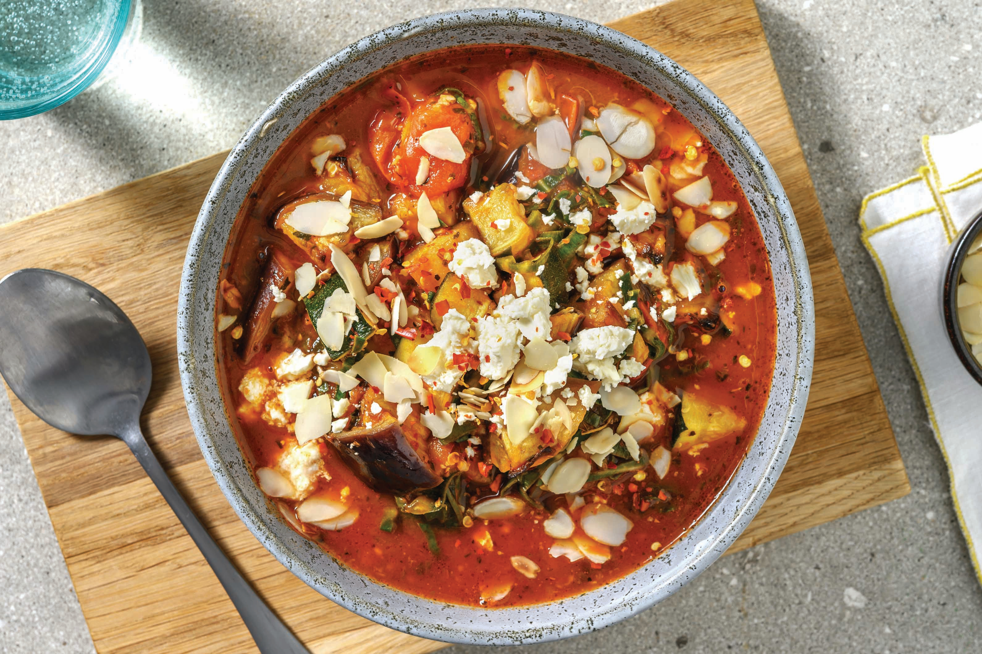 Easy Mediterranean Eggplant Soup