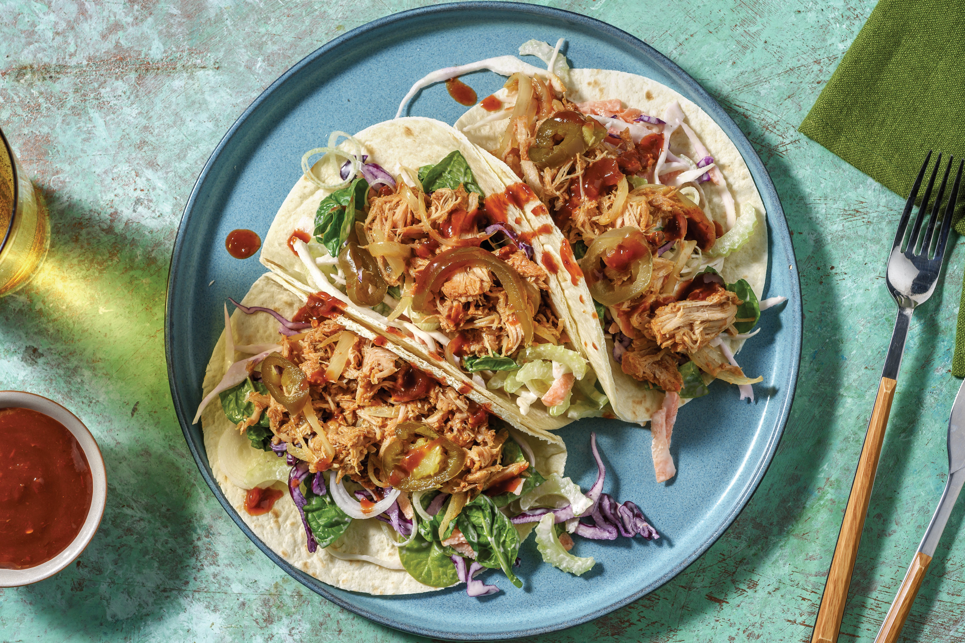 Quick Pulled Pork Tacos
