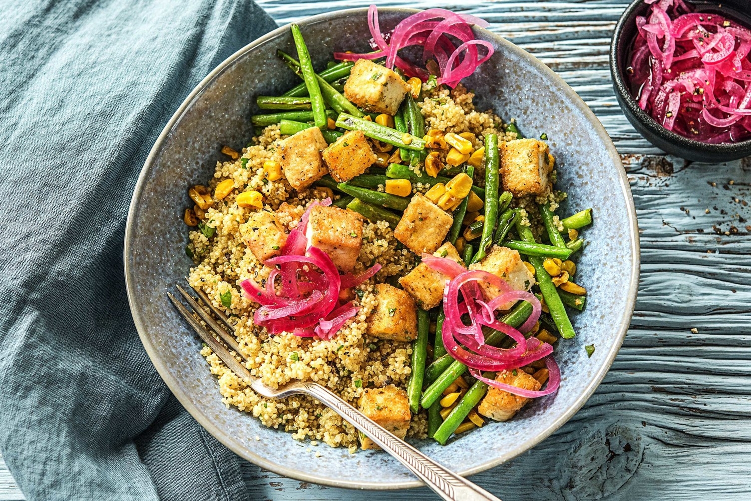 Ecuadorian-Style Crispy Tofu