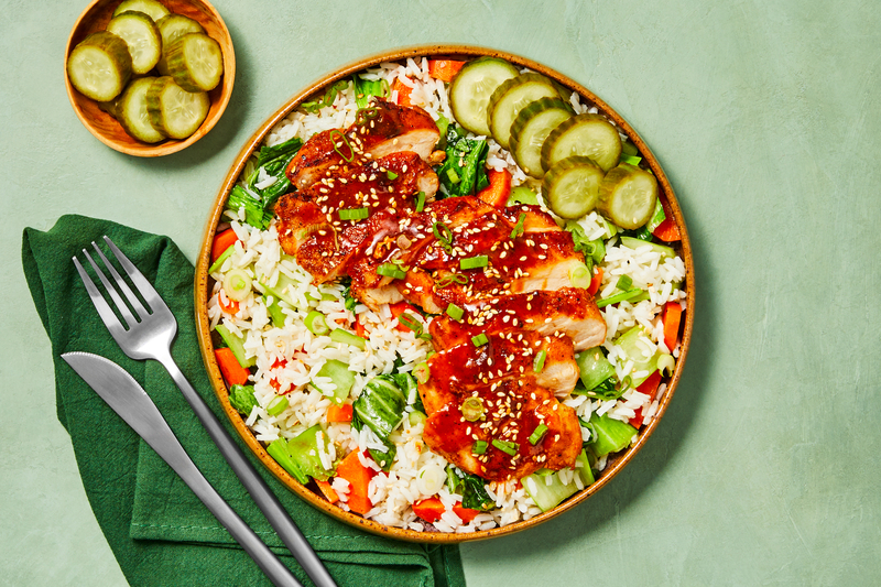 Korean-Style Sweet and Spicy Chicken