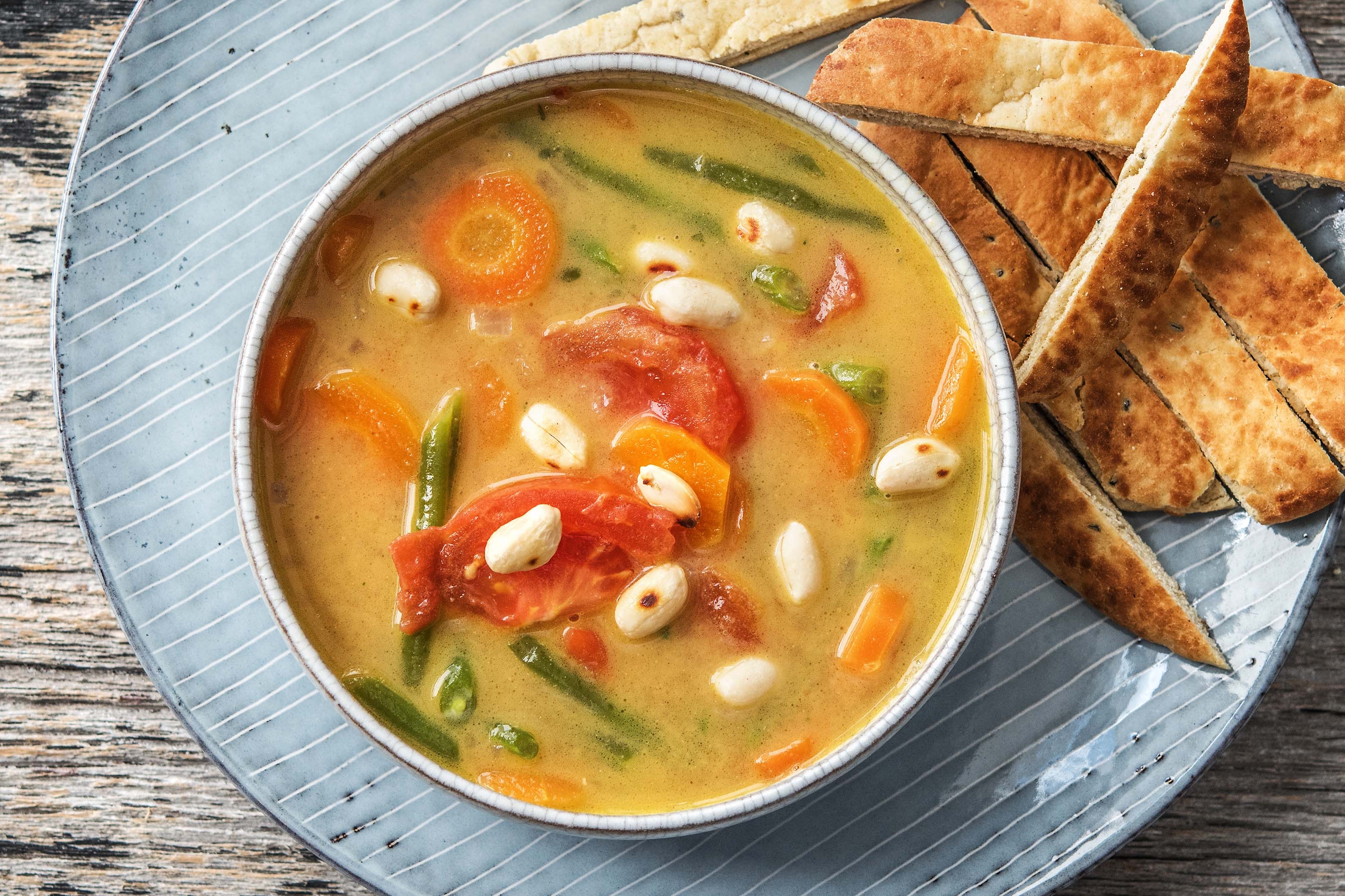 Würziger Erdnusseintopf